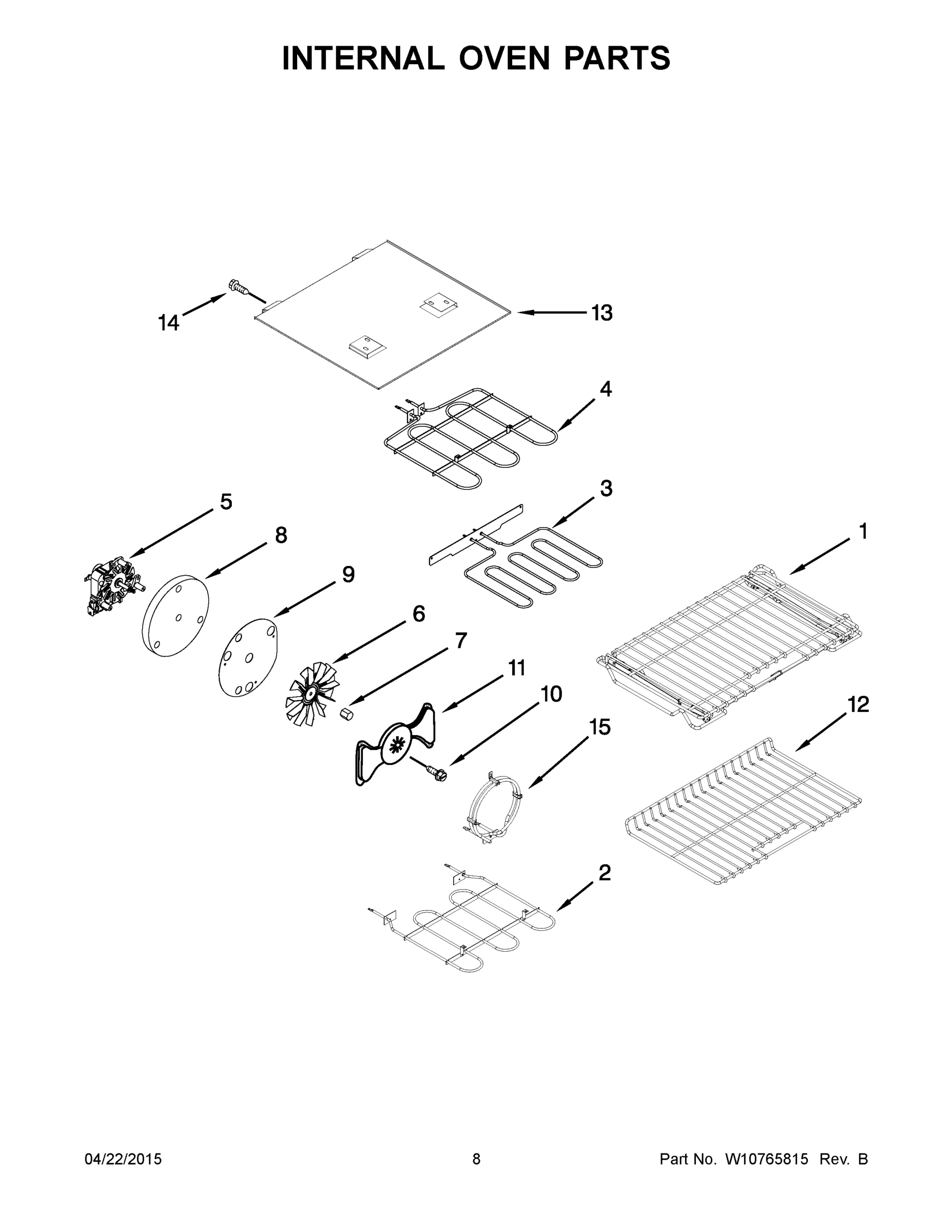 05 - INTERNAL OVEN PARTS