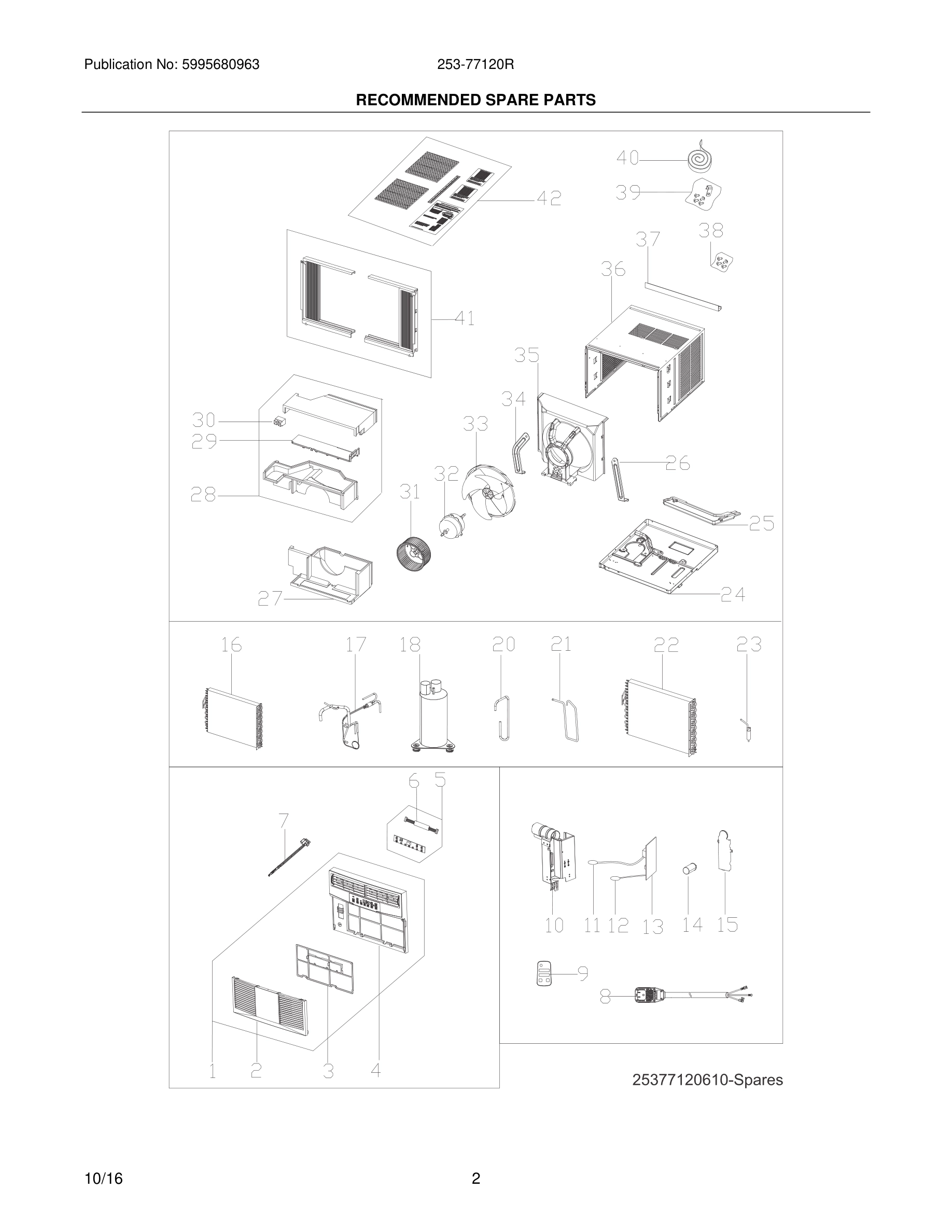 03 - RECOMMENDED SPARE PARTS