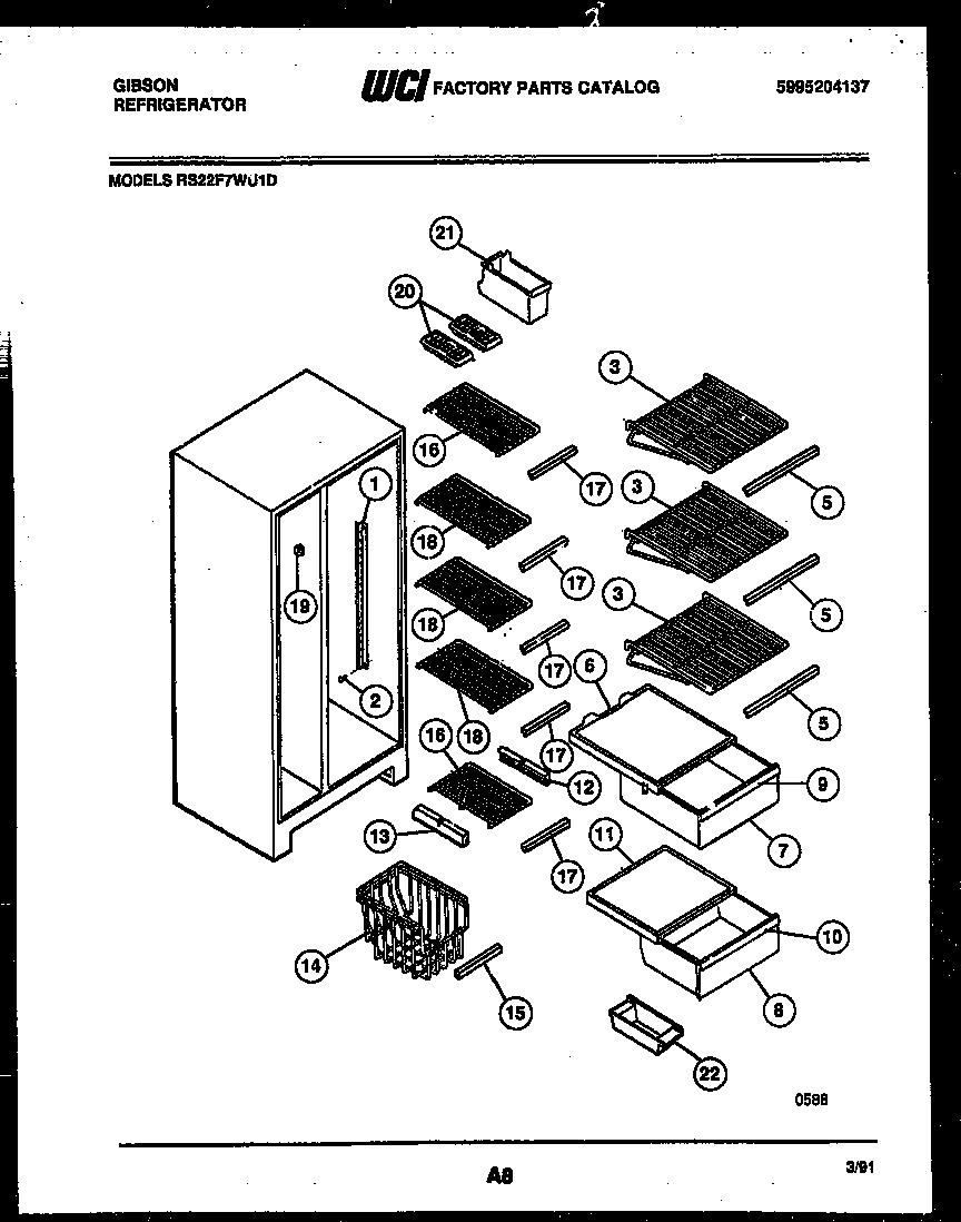 07 - SYSTEM AND AUTOMATIC DEFROST PARTS