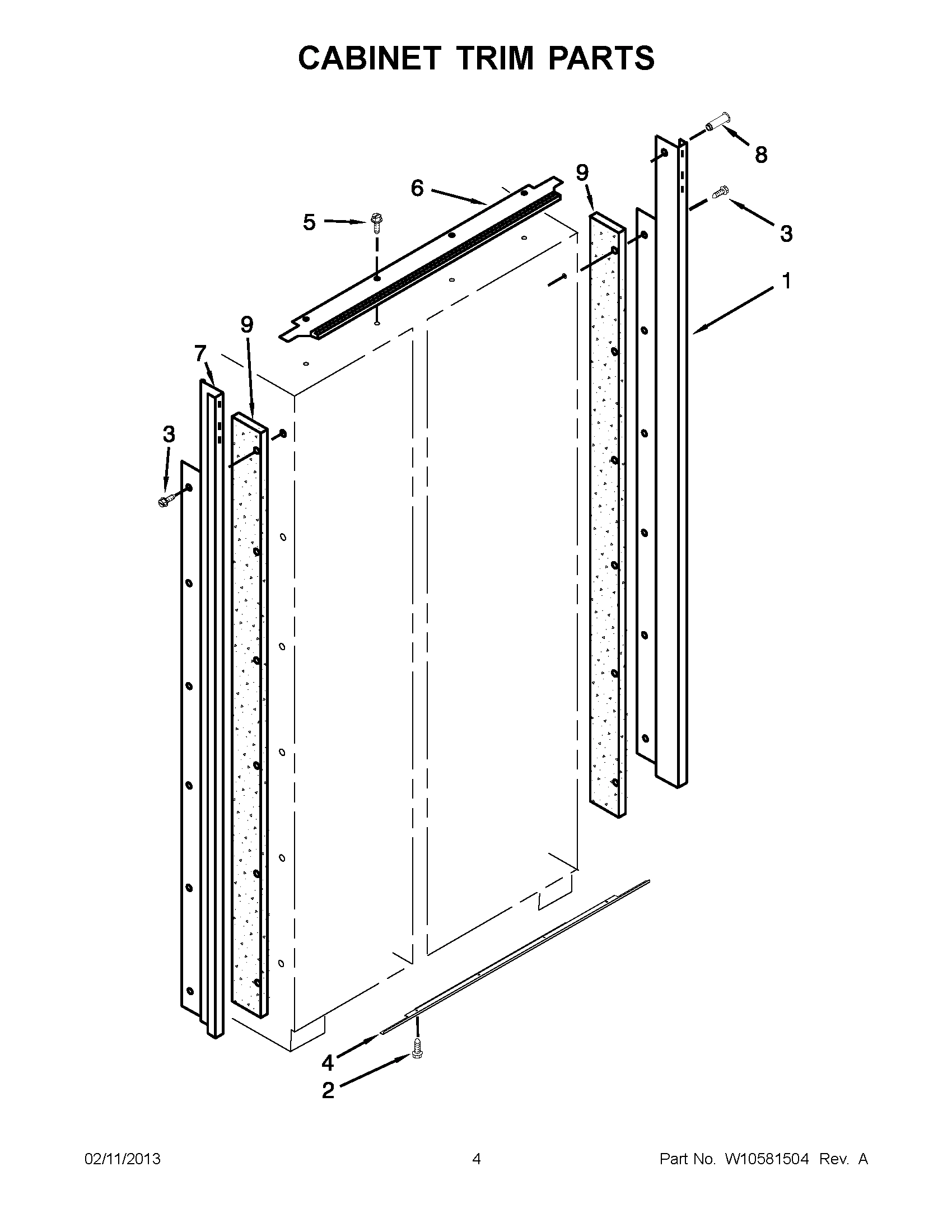 02 - CABINET TRIM PARTS
