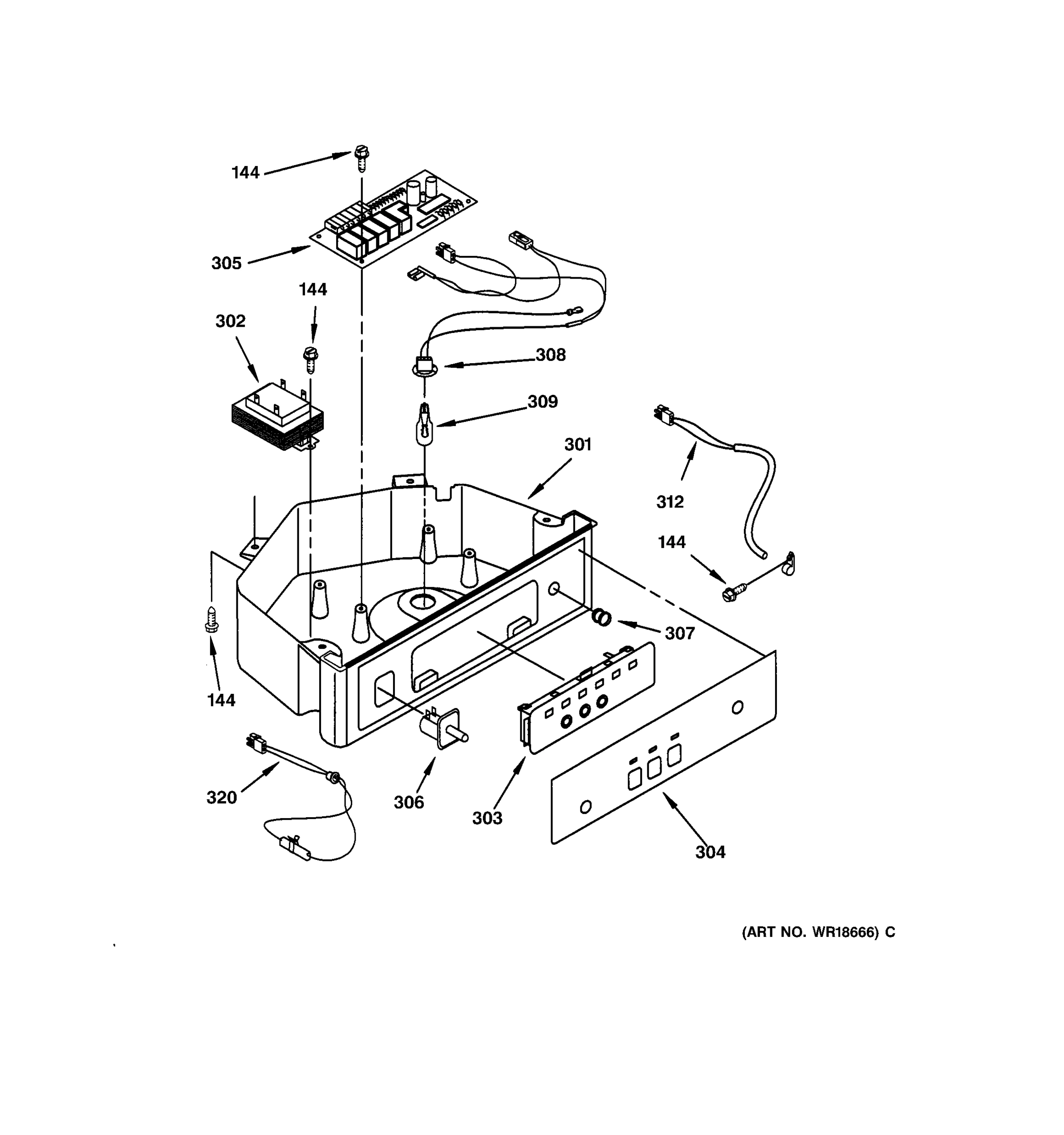 CONTROL PANEL PARTS