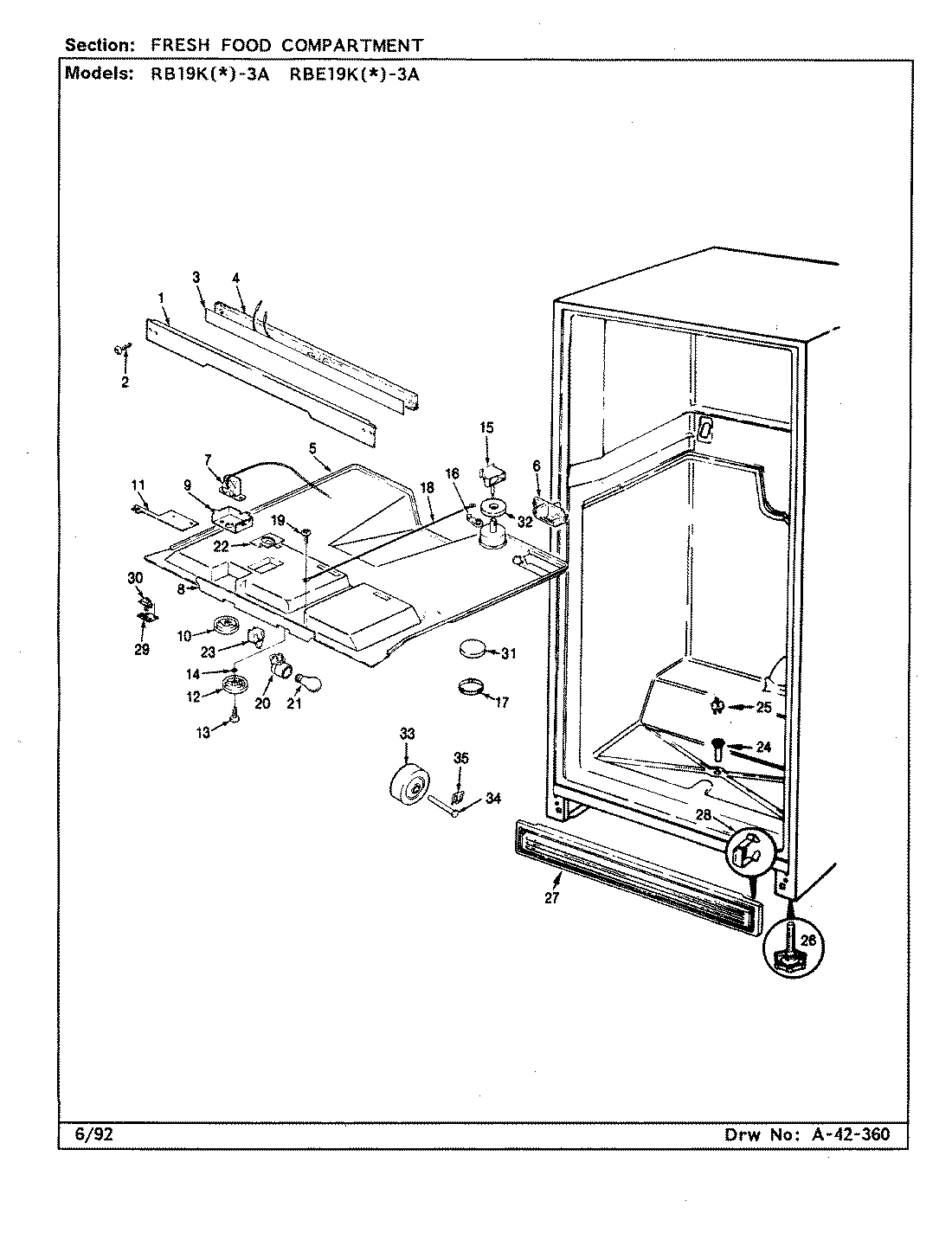 03 - FRESH FOOD COMPARTMENT