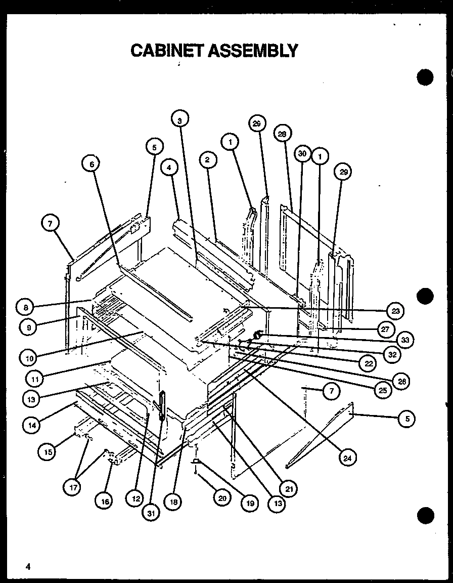 02 - CABINET ASSY