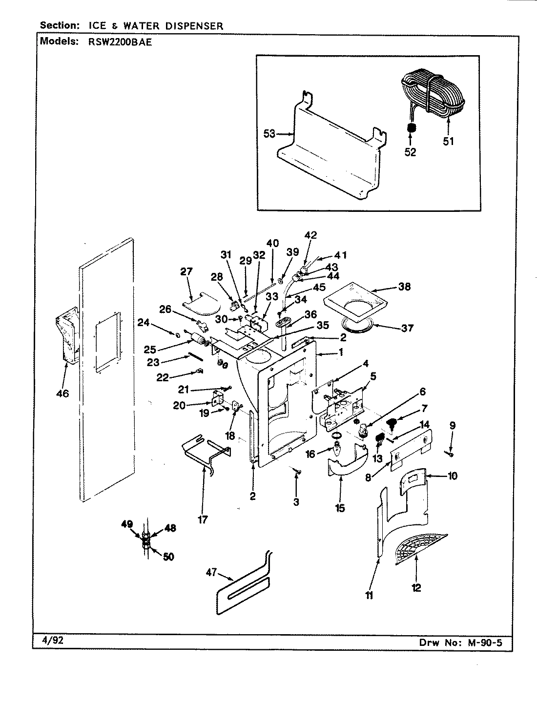 07 - ICE & WATER DISPENSER