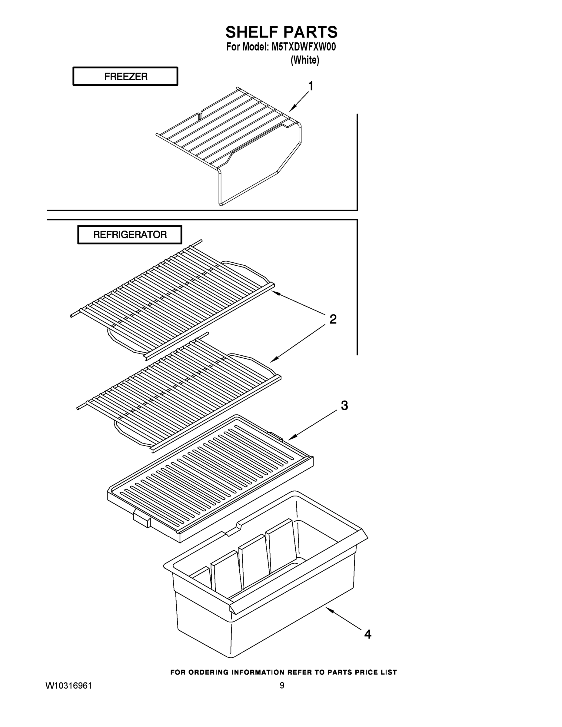 05 - SHELF PARTS