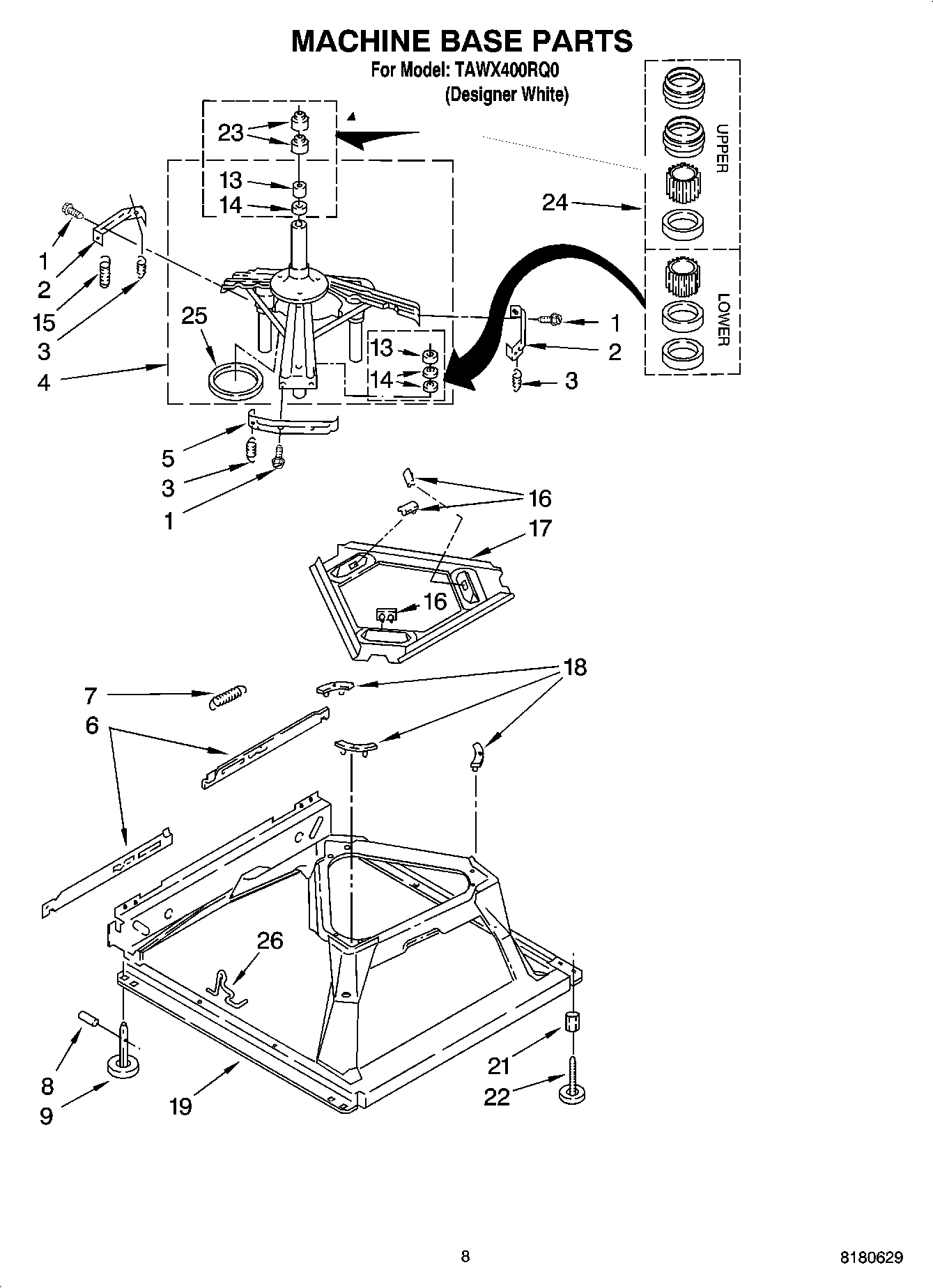 05 - MACHINE BASE PARTS