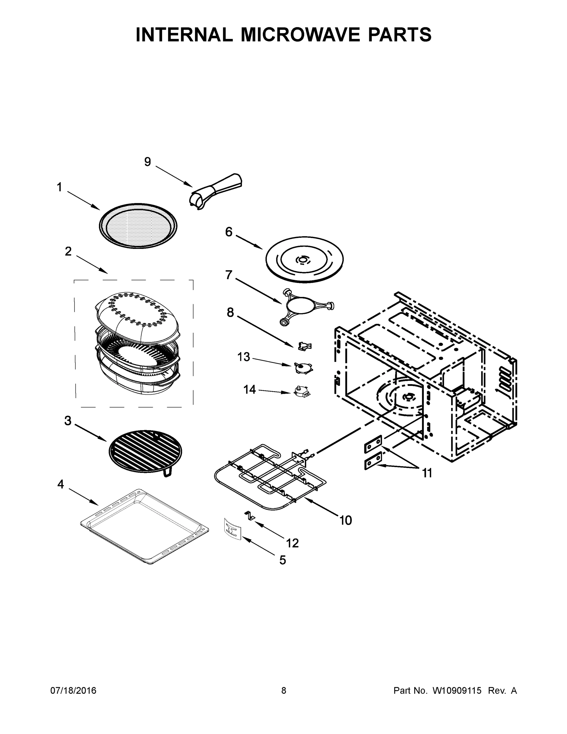 05 - INTERNAL MICROWAVE PARTS