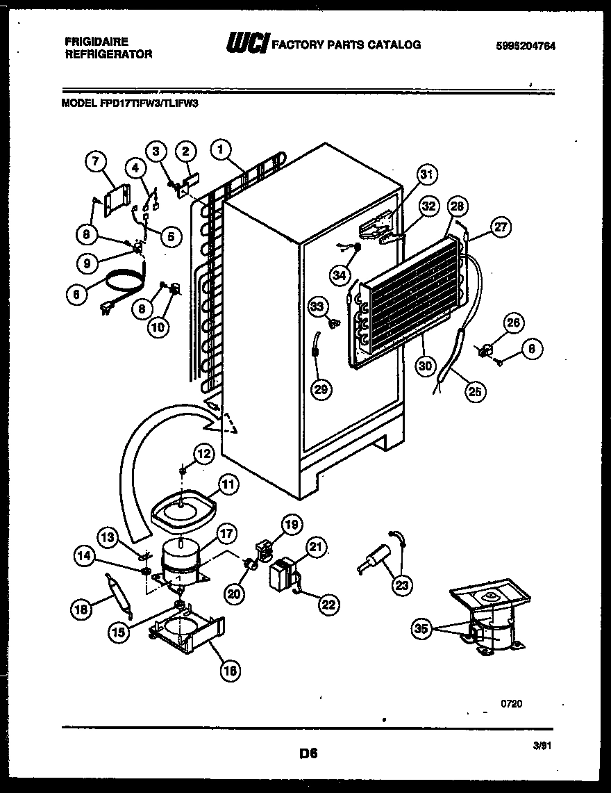 05 - SYSTEM AND AUTOMATIC DEFROST PARTS