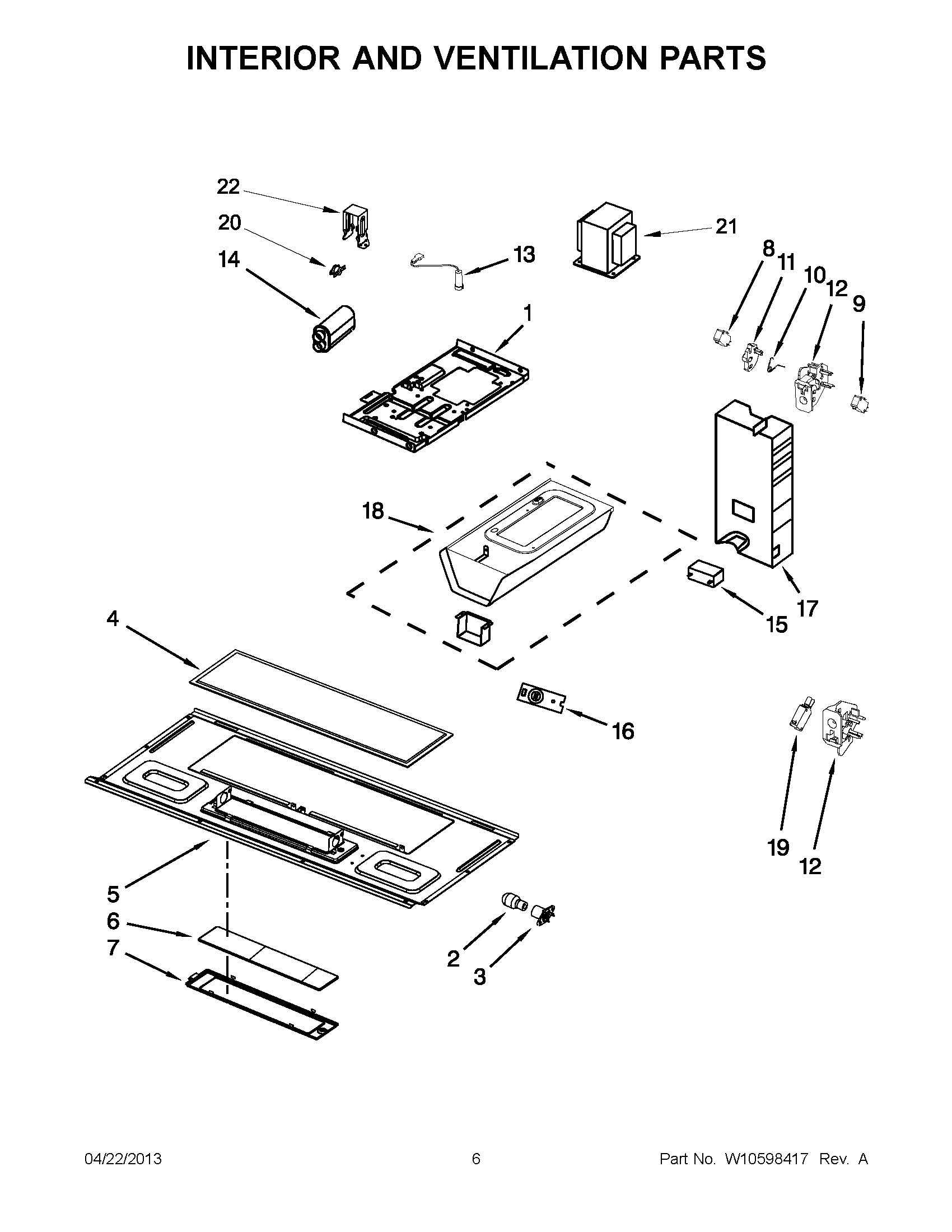 03 - INTERIOR AND VENTILATION PARTS