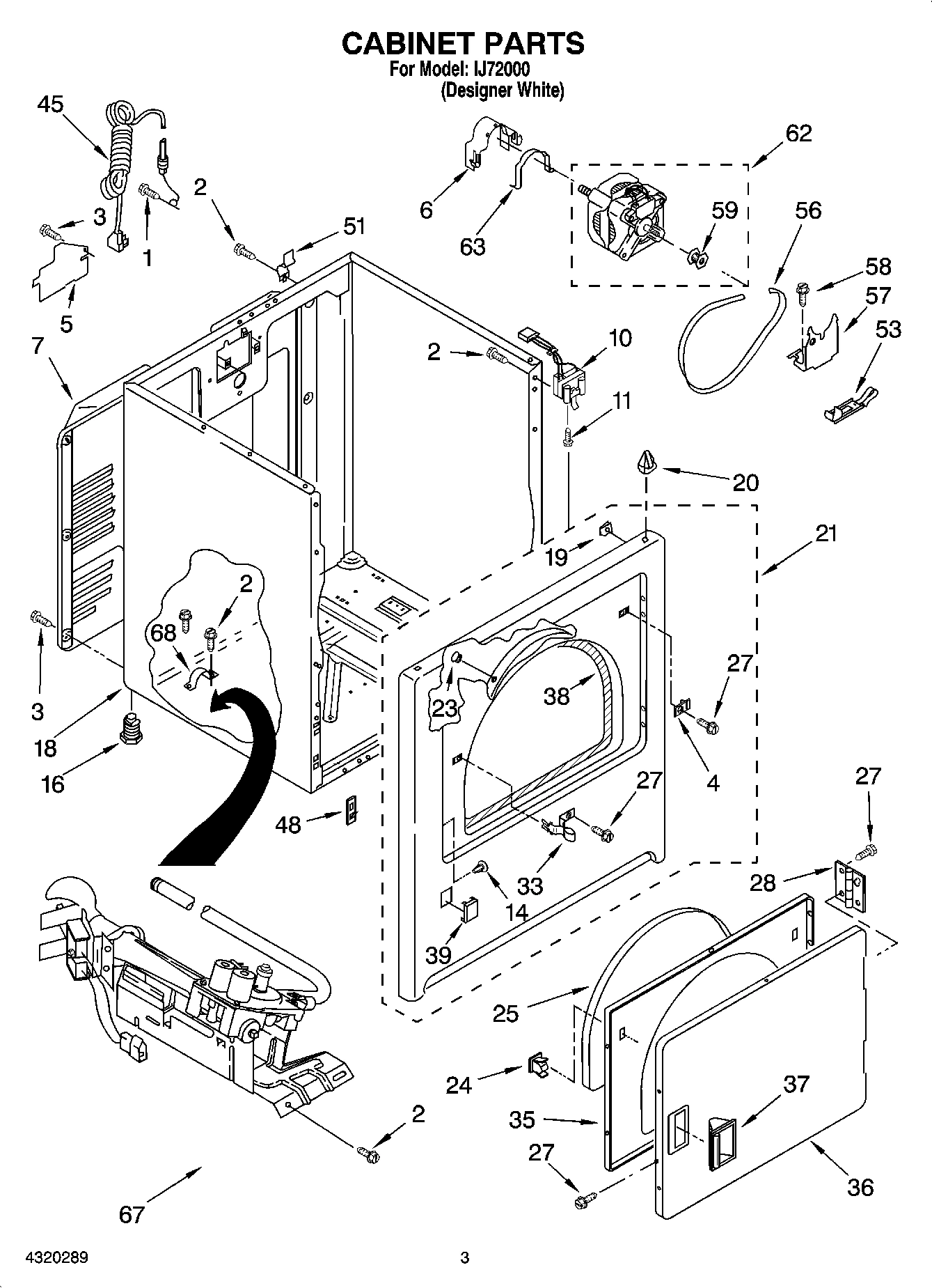 02 - CABINET PARTS
