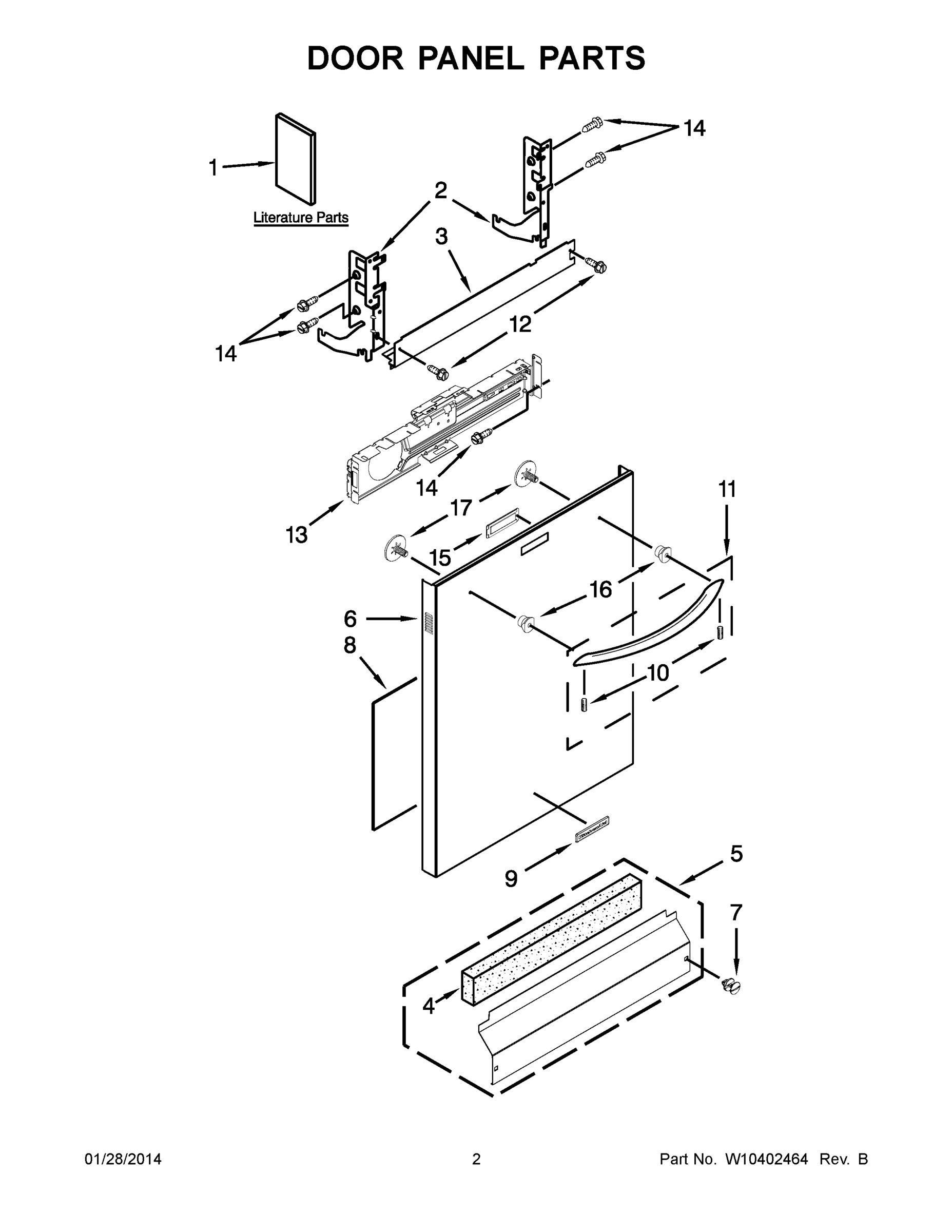 02 - DOOR PANEL PARTS