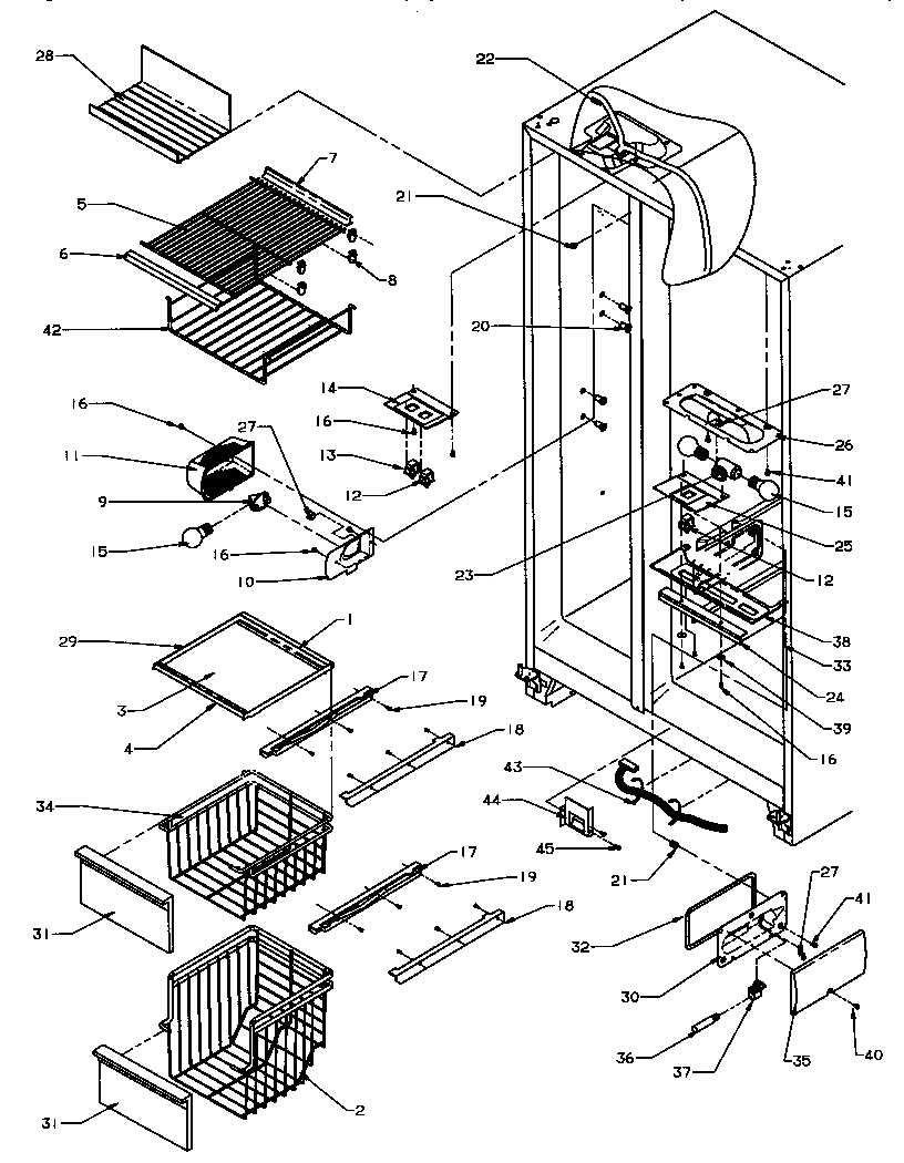 07 - FZ SHELVING & REF LIGHT