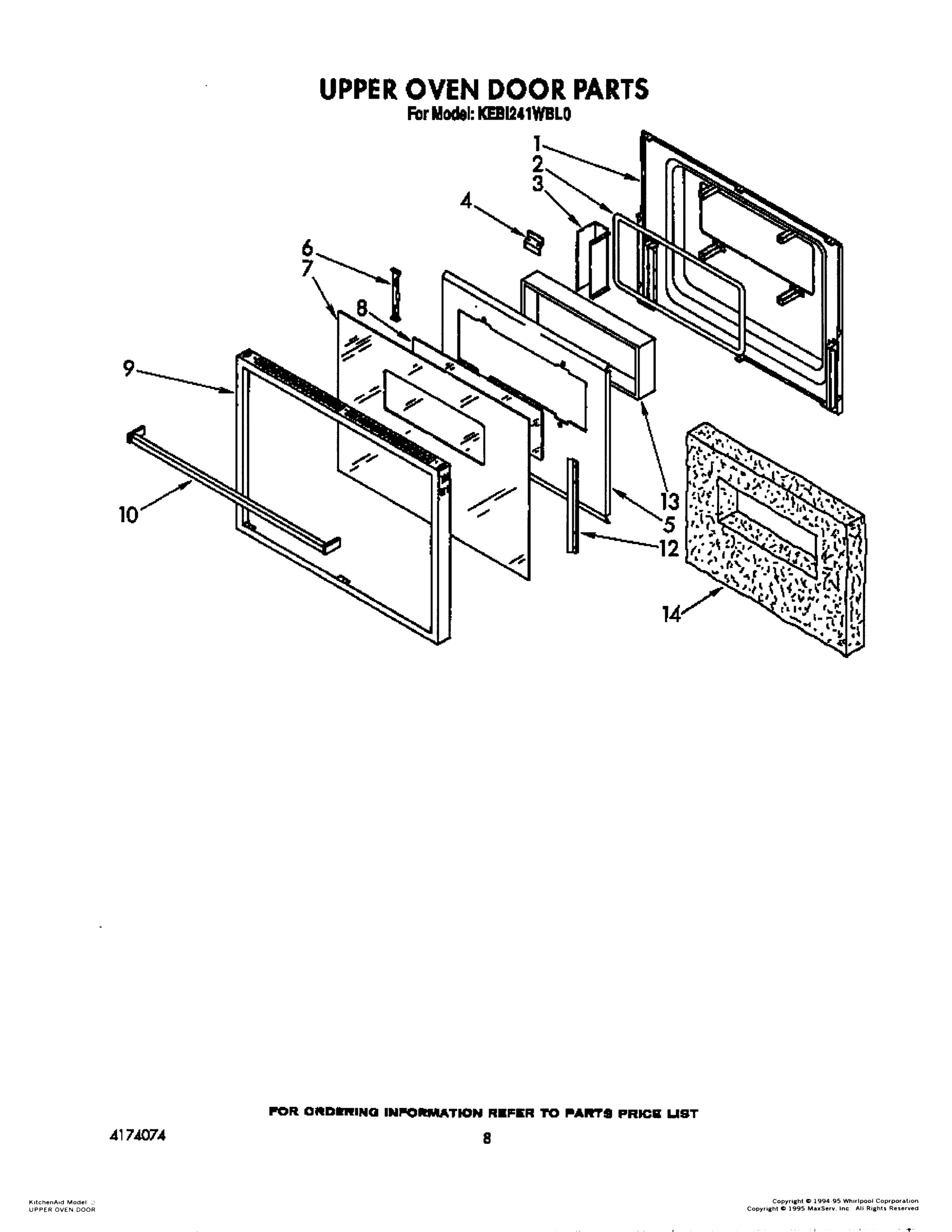 05 - UPPER OVEN DOOR
