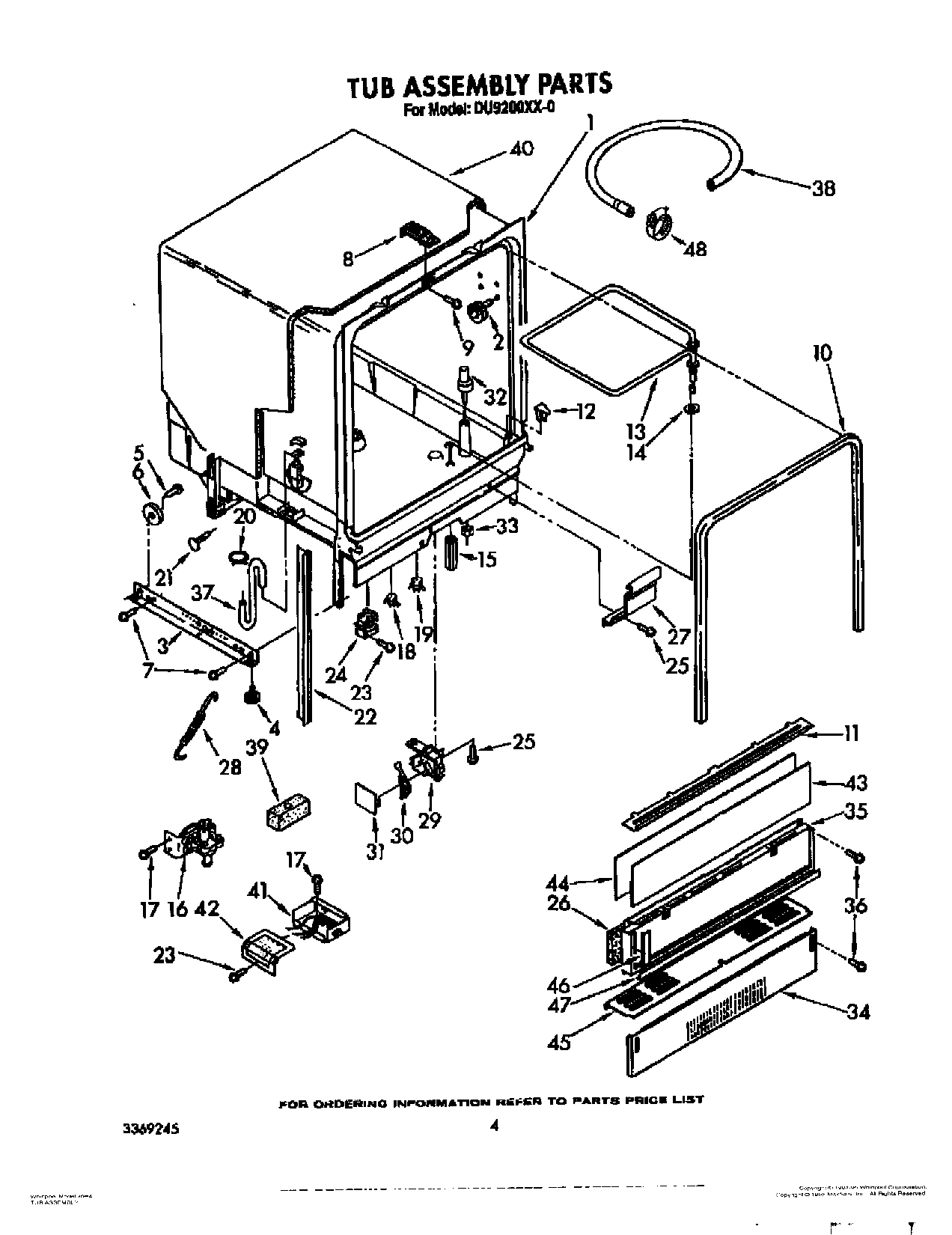 04 - TUB ASSEMBLY