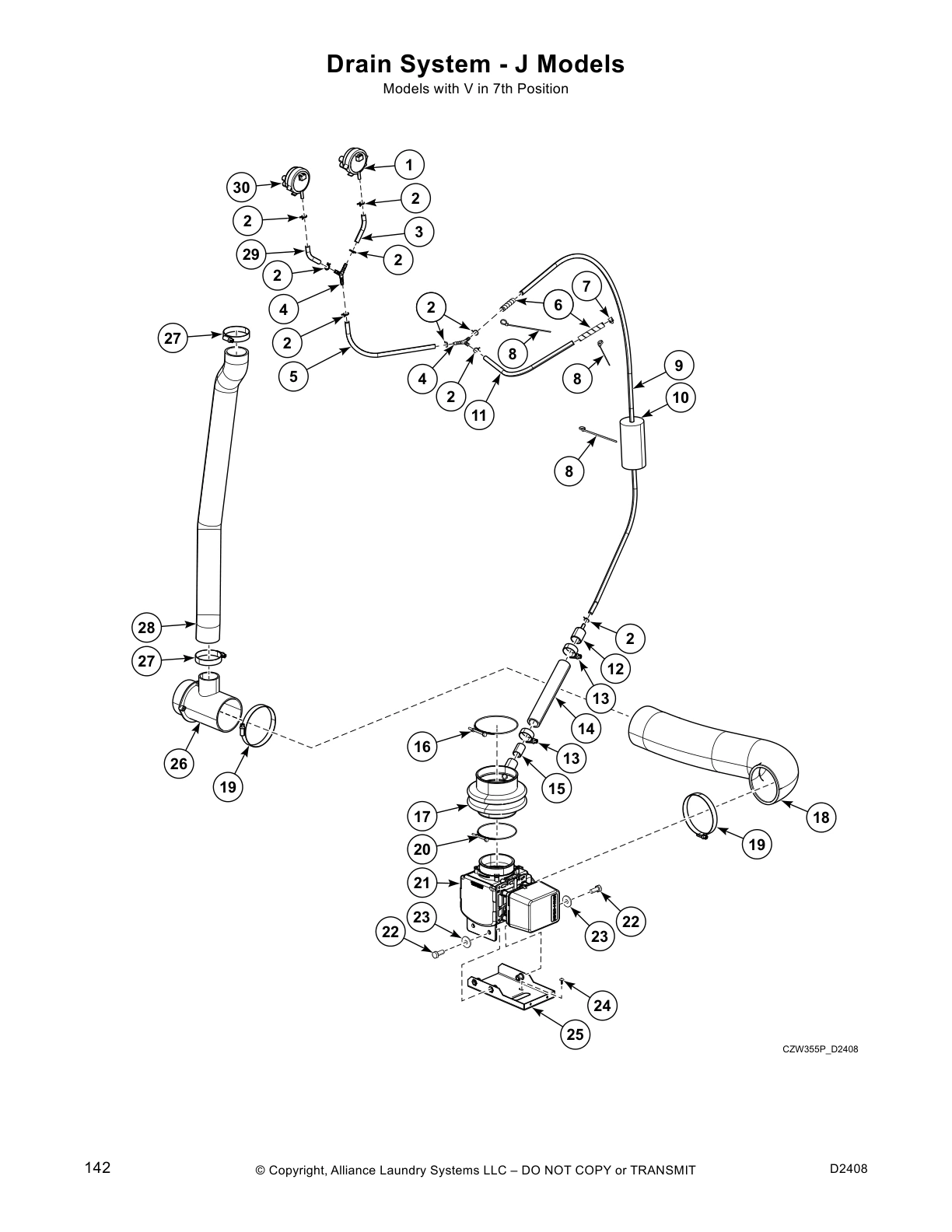 Drain System - J Models