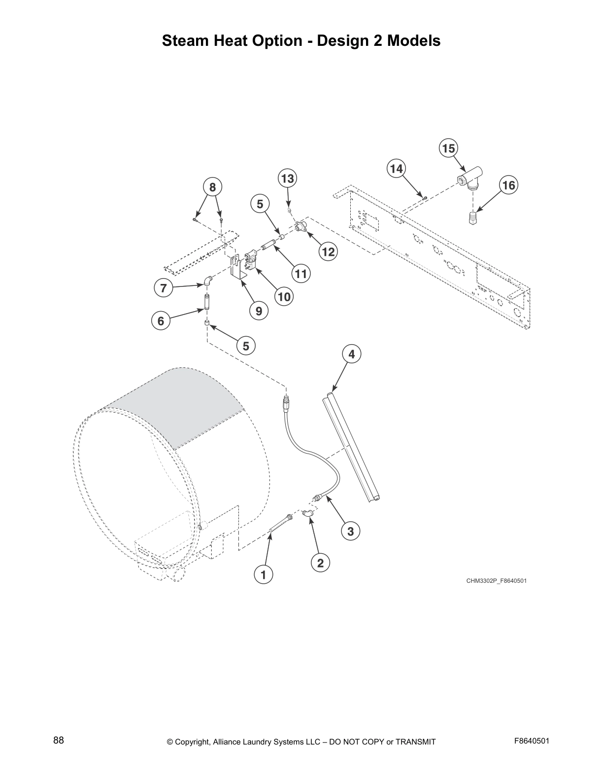 Steam Heat Option - Design 2 Models