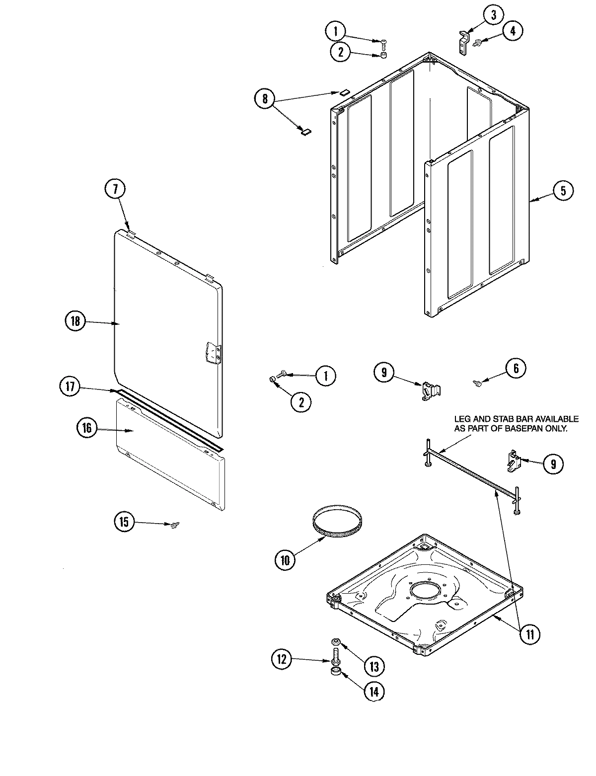 01 - CABINET & BASE