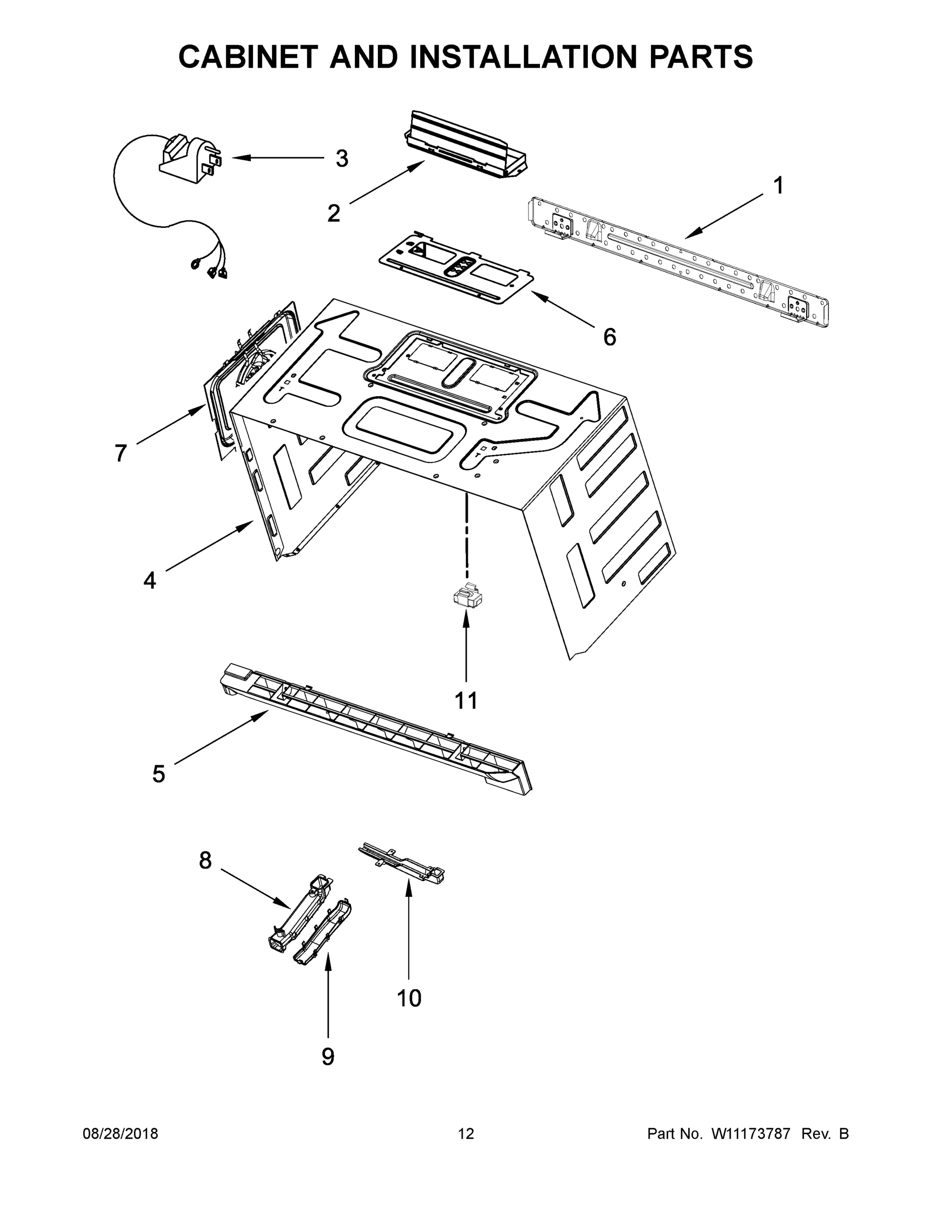 07 - CABINET AND INSTALLATION PARTS