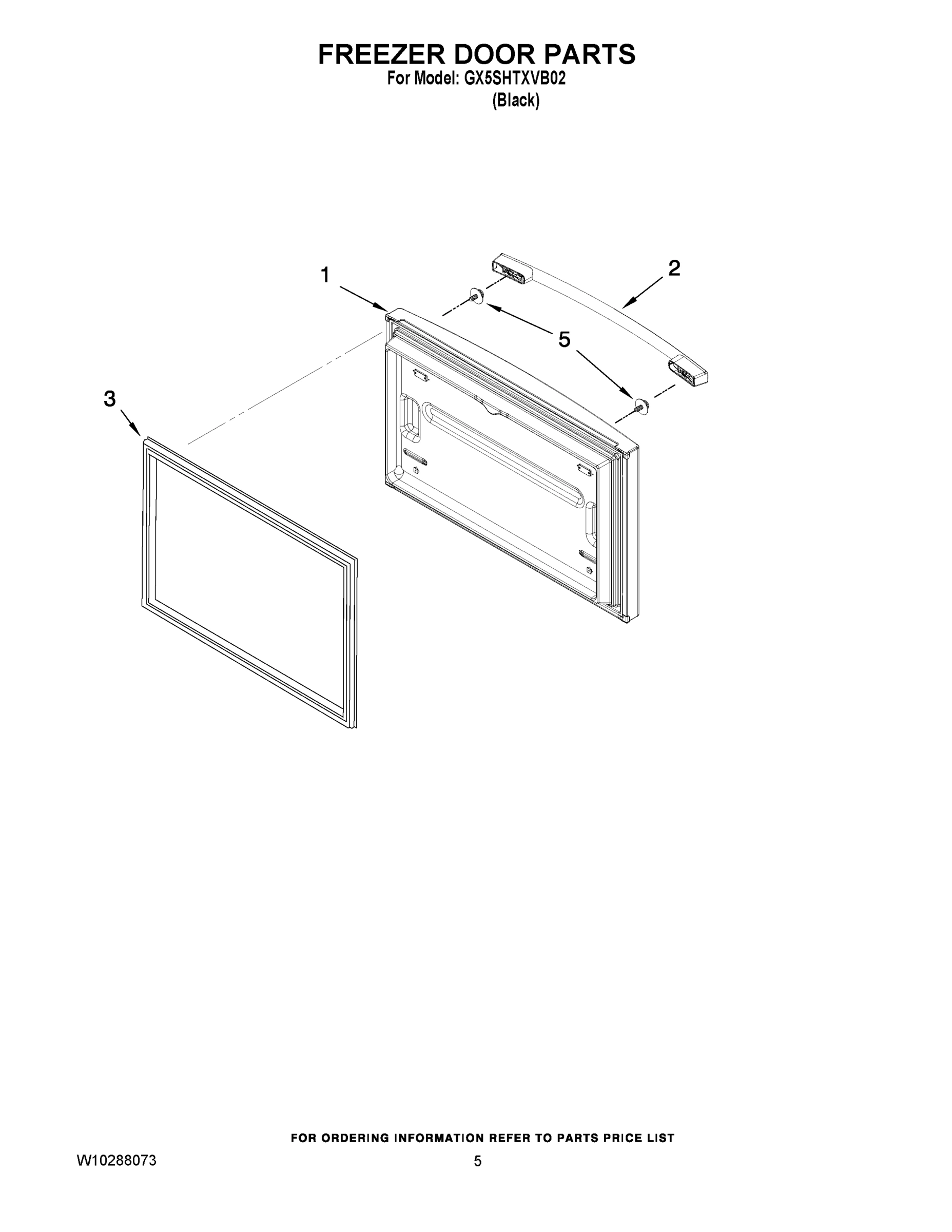 03 - FREEZER DOOR PARTS