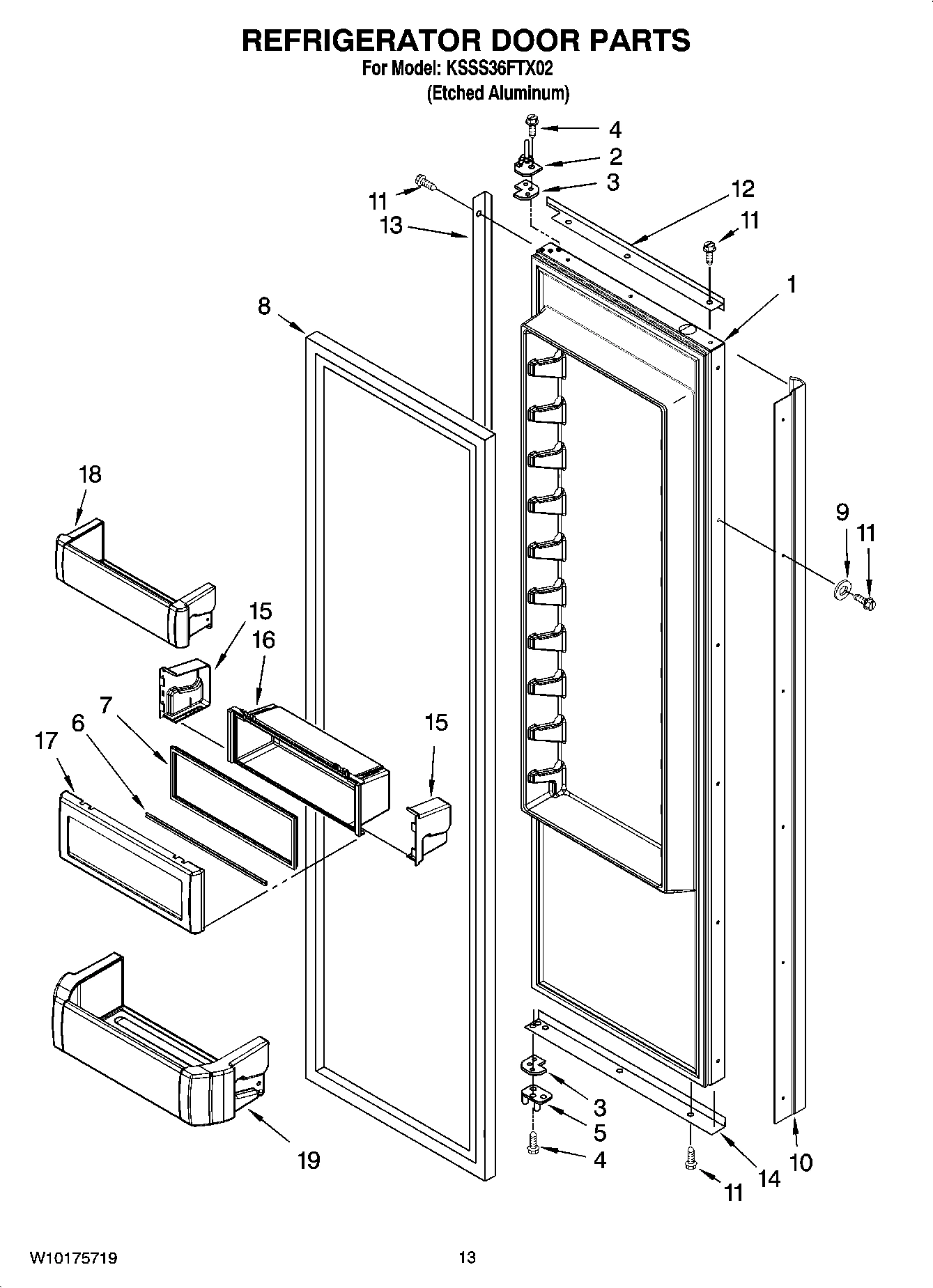 09 - REFRIGERATOR DOOR PARTS