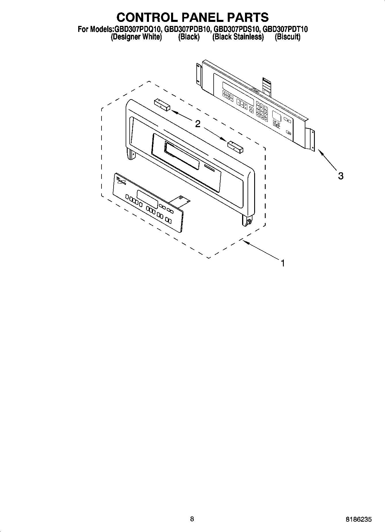 06 - CONTROL PANEL PARTS