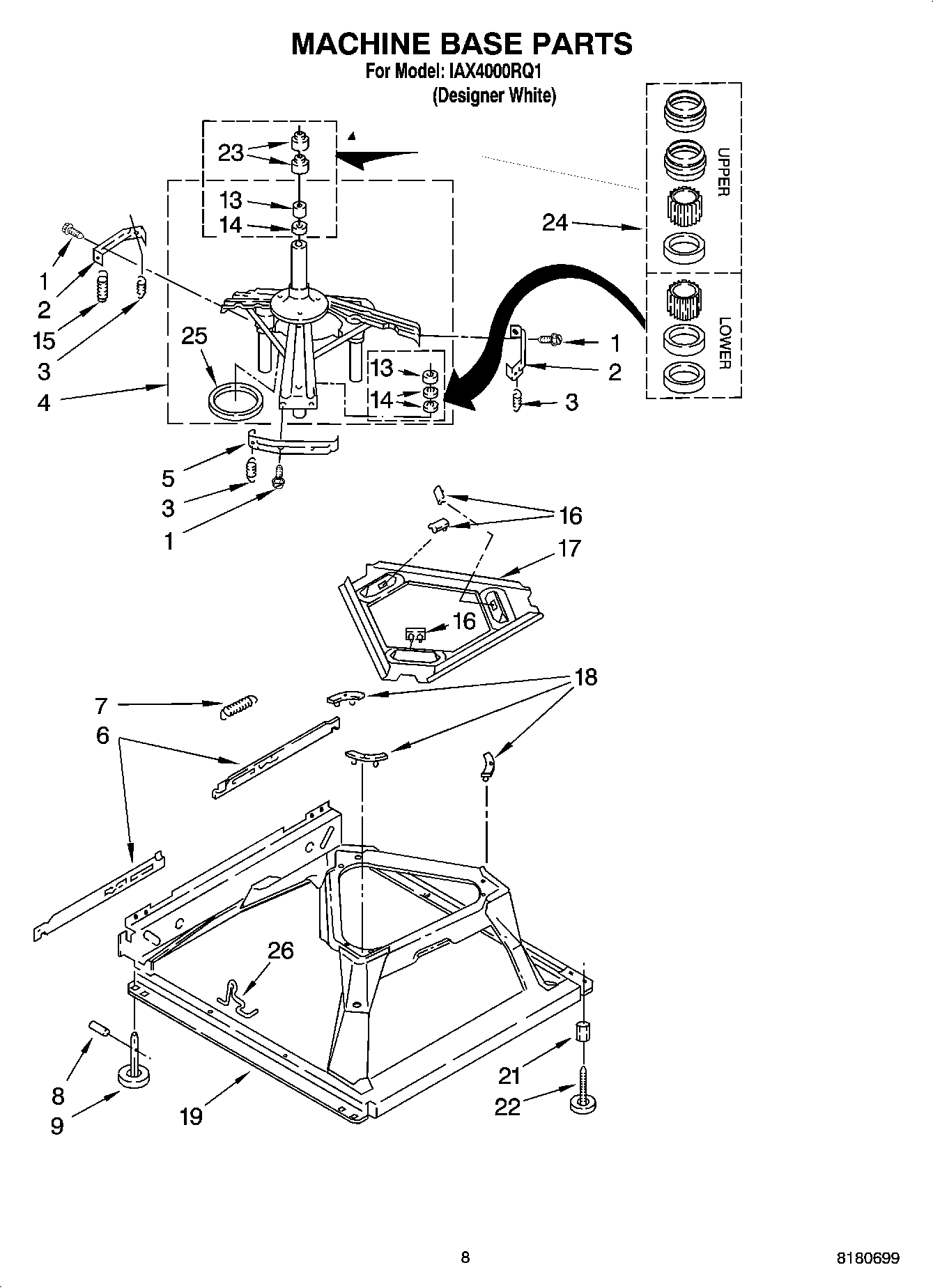 05 - MACHINE BASE PARTS