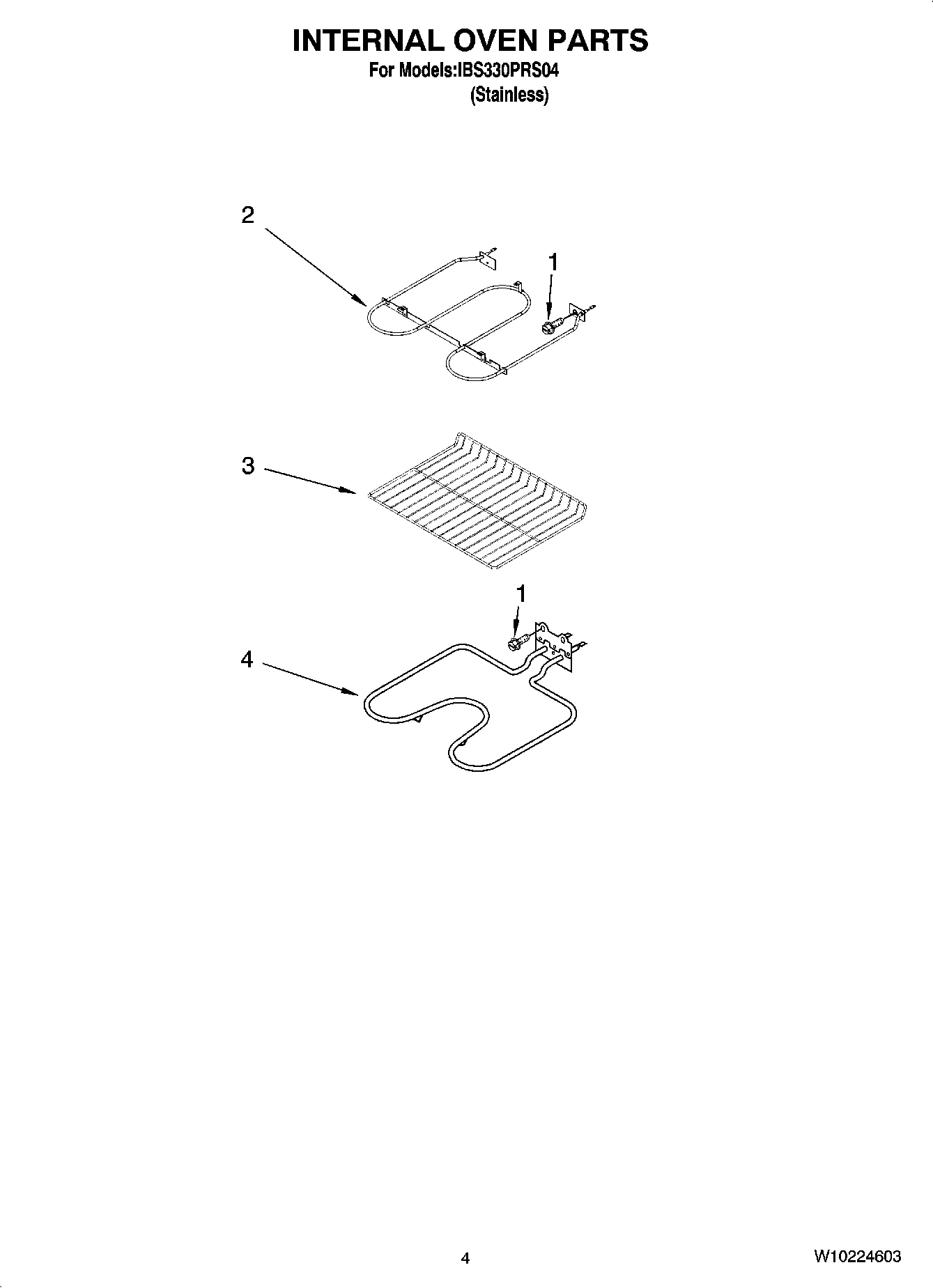 03 - INTERNAL OVEN PARTS