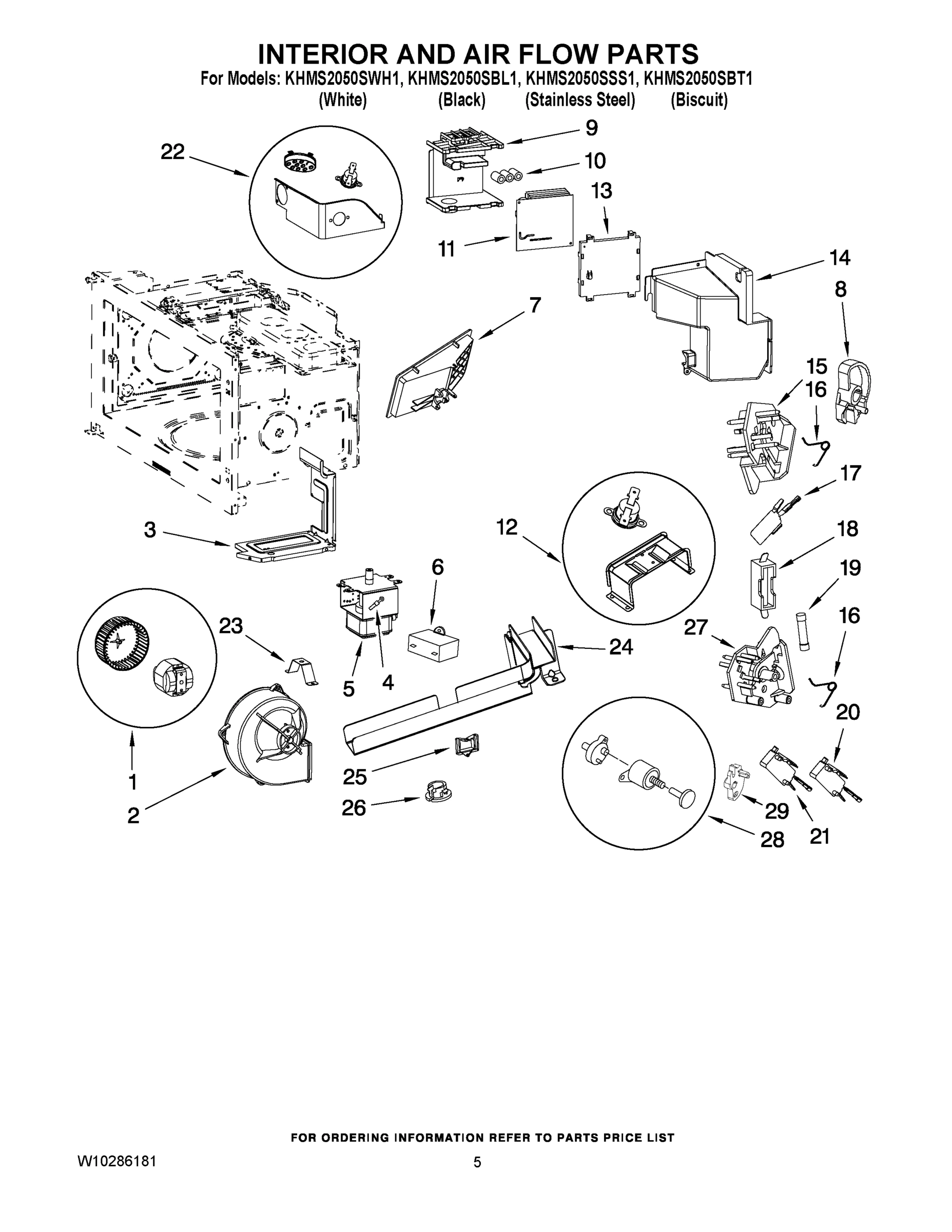 04 - INTERIOR AND AIR FLOW PARTS