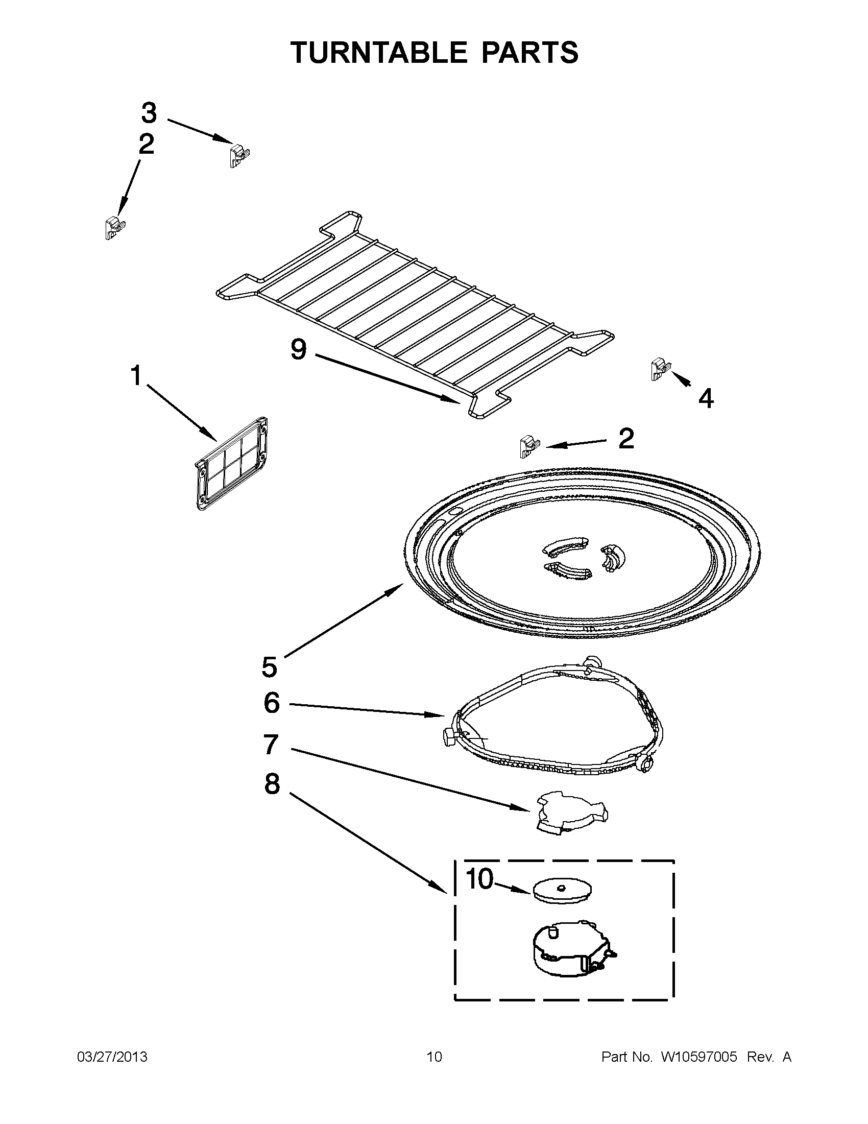 05 - TURNTABLE PARTS
