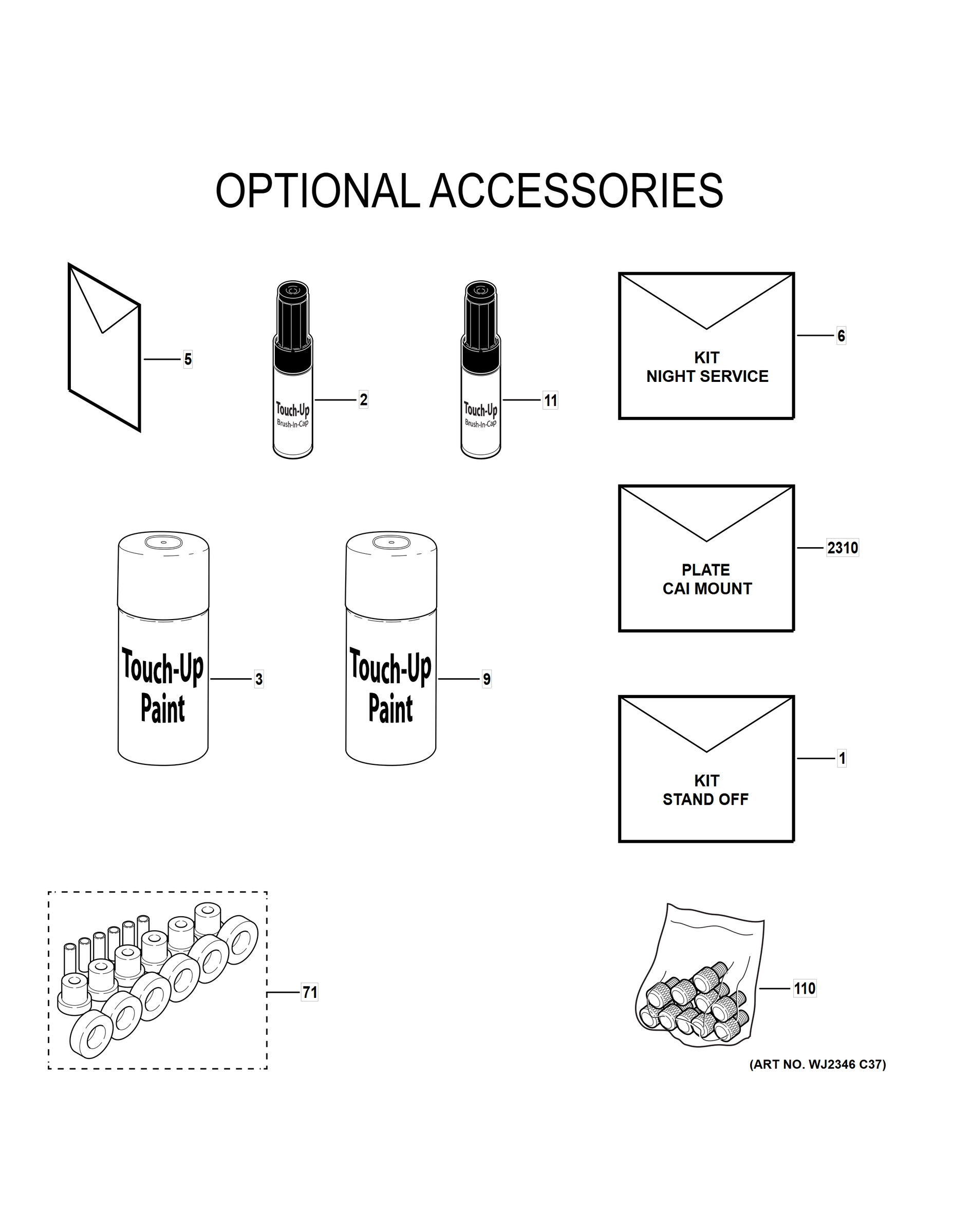 OPTIONAL ACCESSORIES