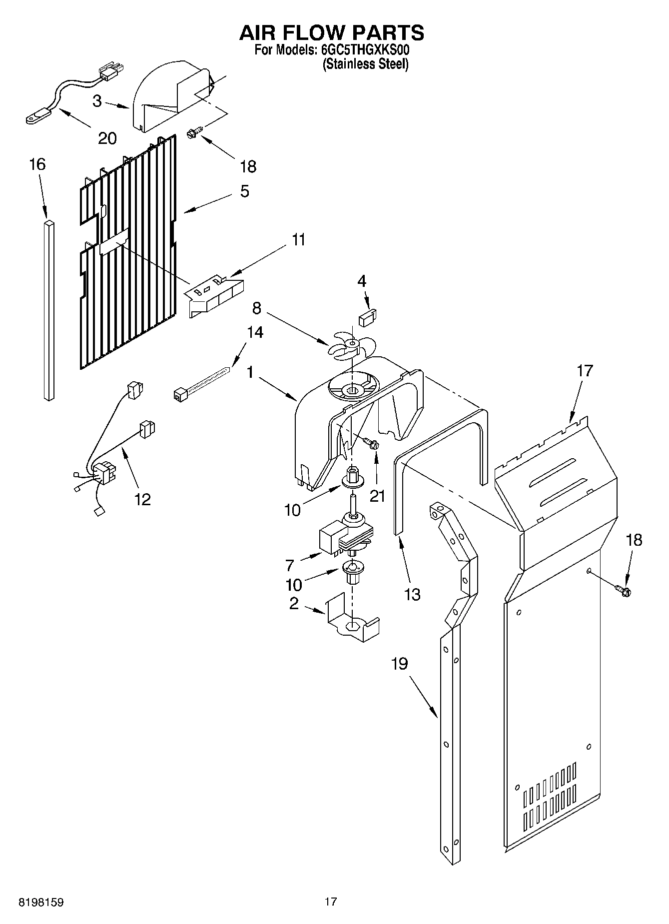 10 - AIR FLOW PARTS