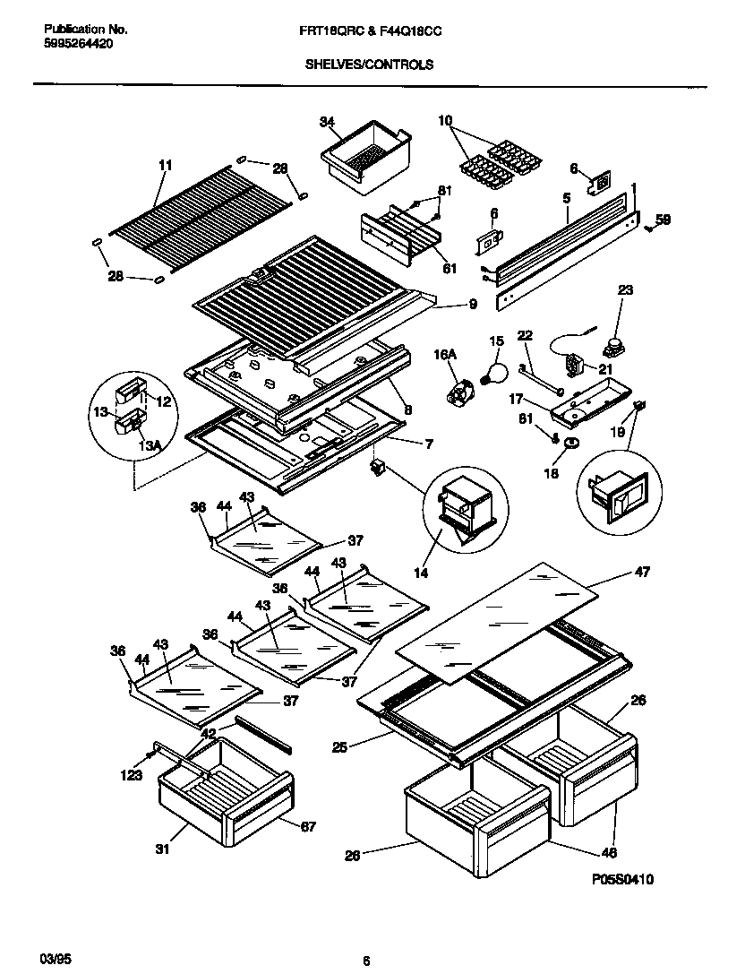 04 - SHELVES/CONTROLS