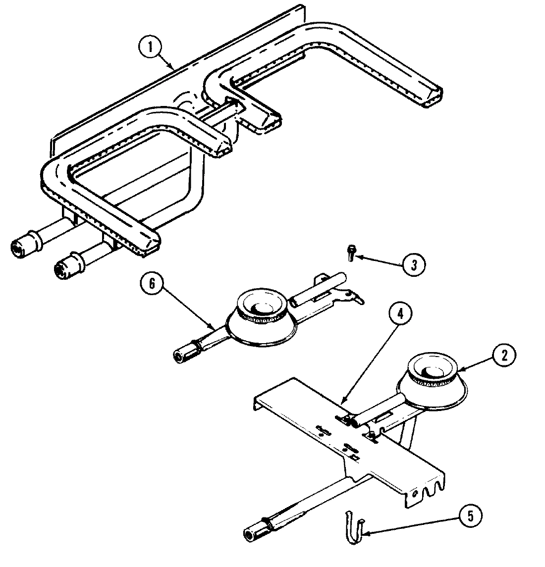 06 - BURNER/MANIFOLD ASSEMBLY