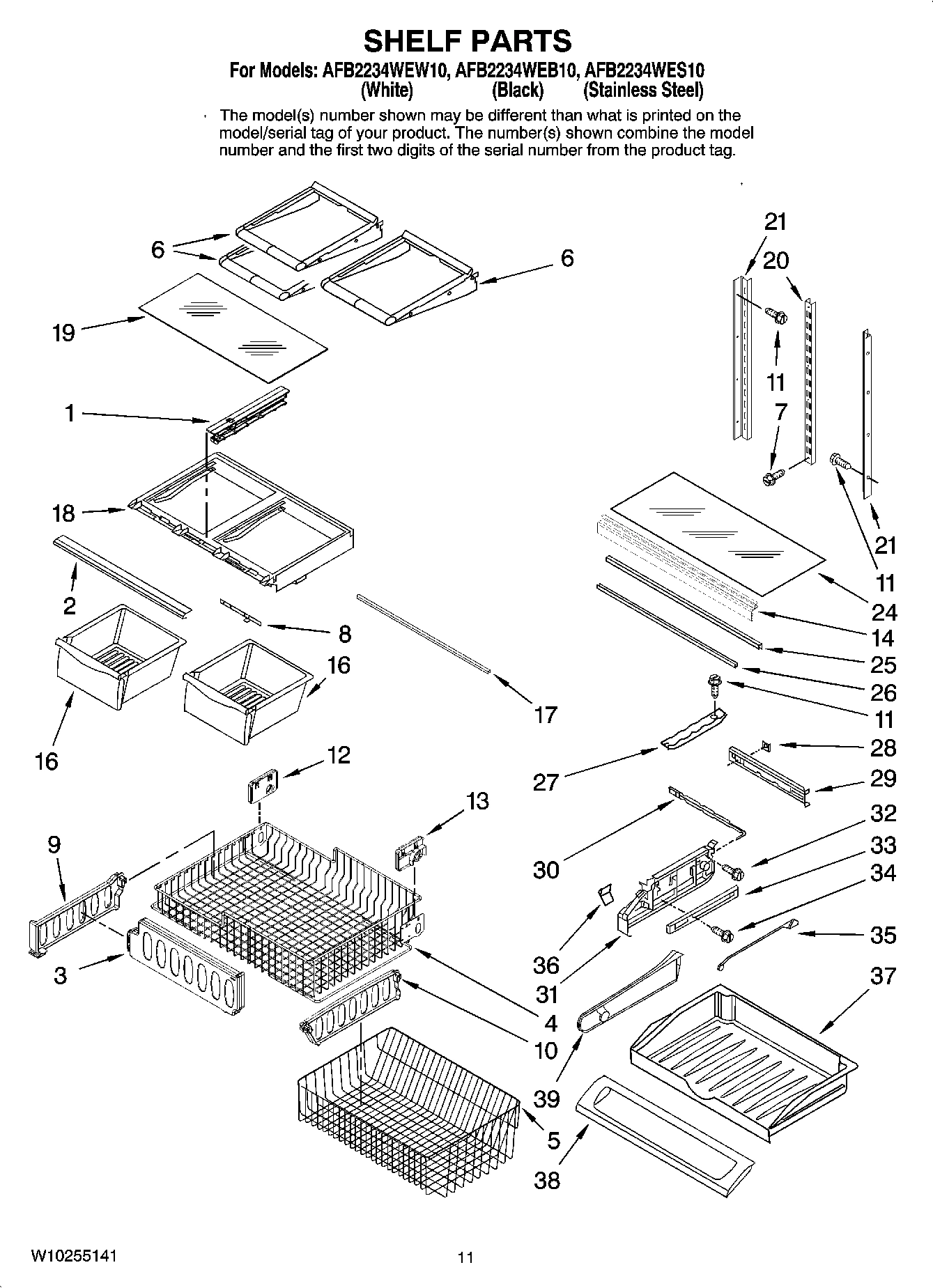 07 - SHELF PARTS