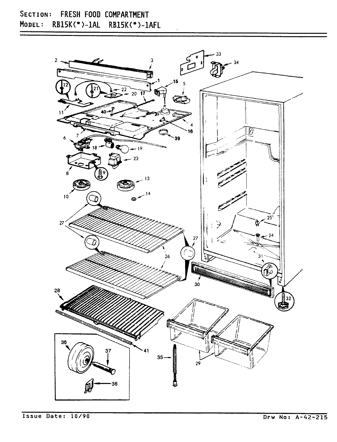 03 - FRESH FOOD COMPARTMENT
