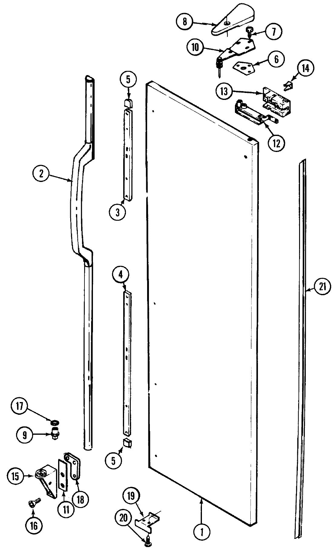 11 - FRESH FOOD OUTER DOOR