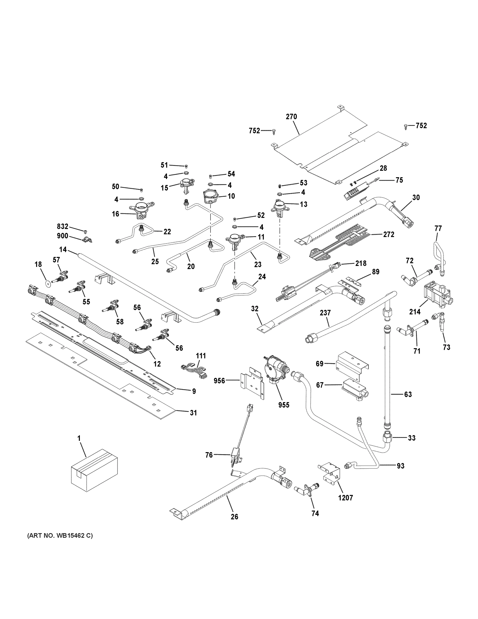 GAS & BURNER PARTS