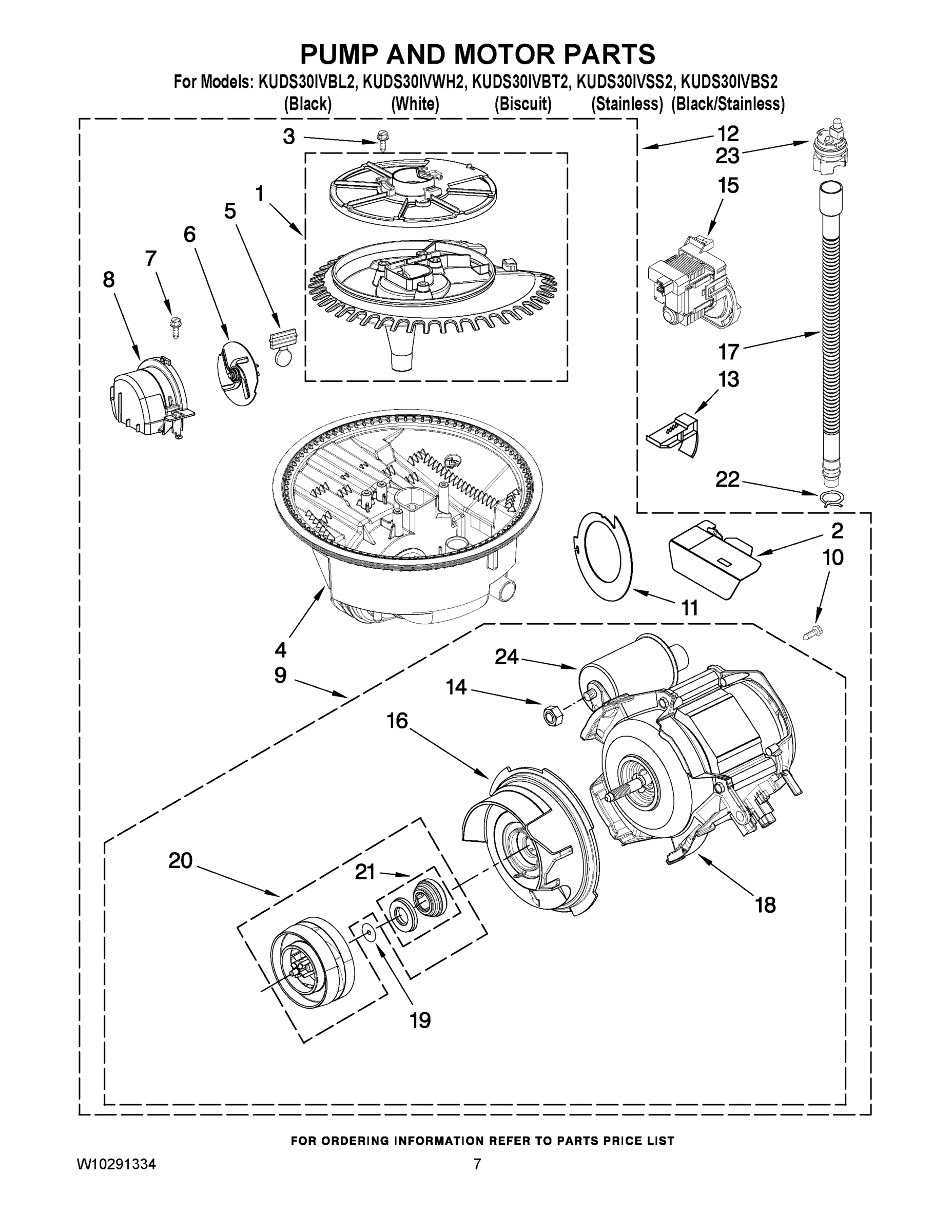 06 - PUMP AND MOTOR PARTS
