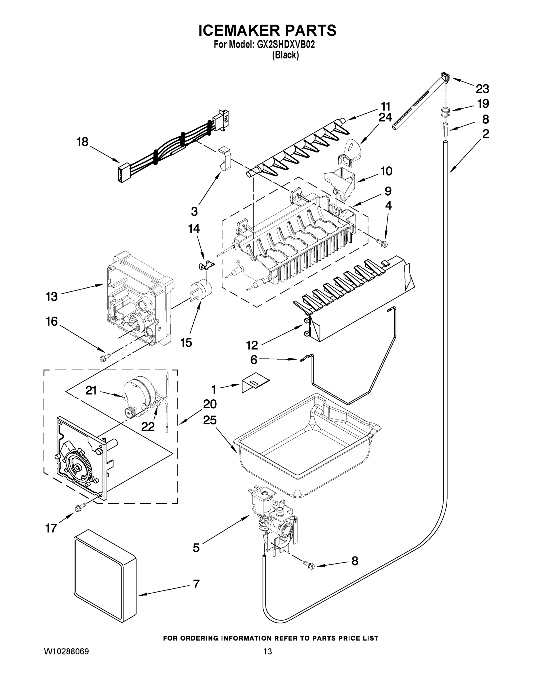 08 - ICEMAKER PARTS