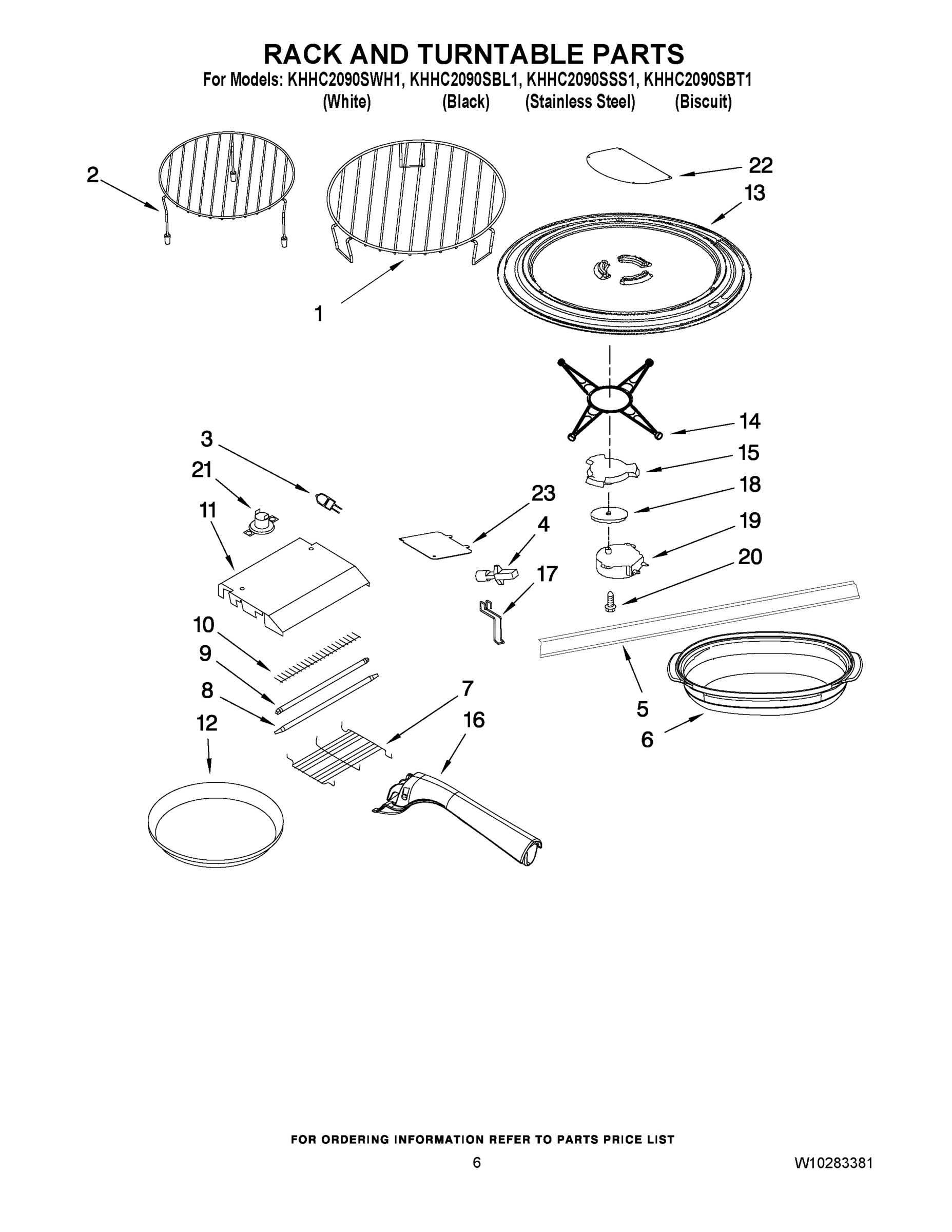 05 - RACK AND TURNTABLE PARTS