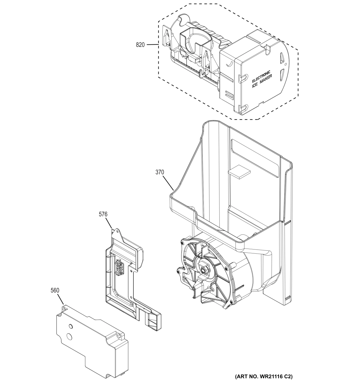 ICE MAKER & DISPENSER