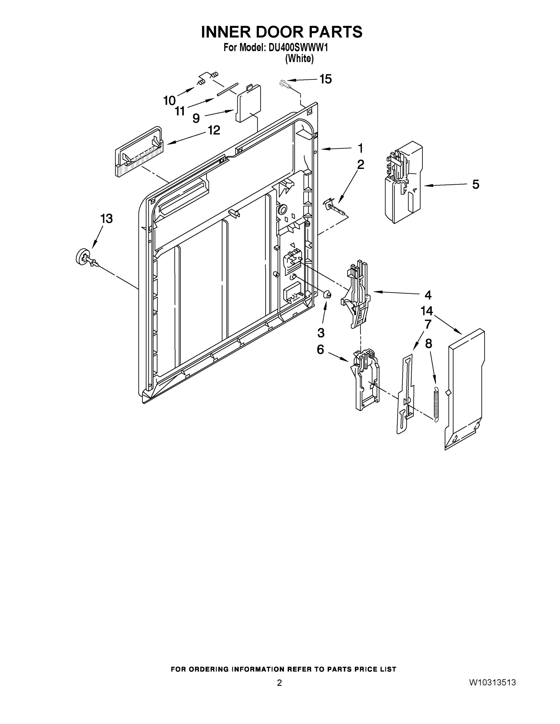 02 - INNER DOOR PARTS