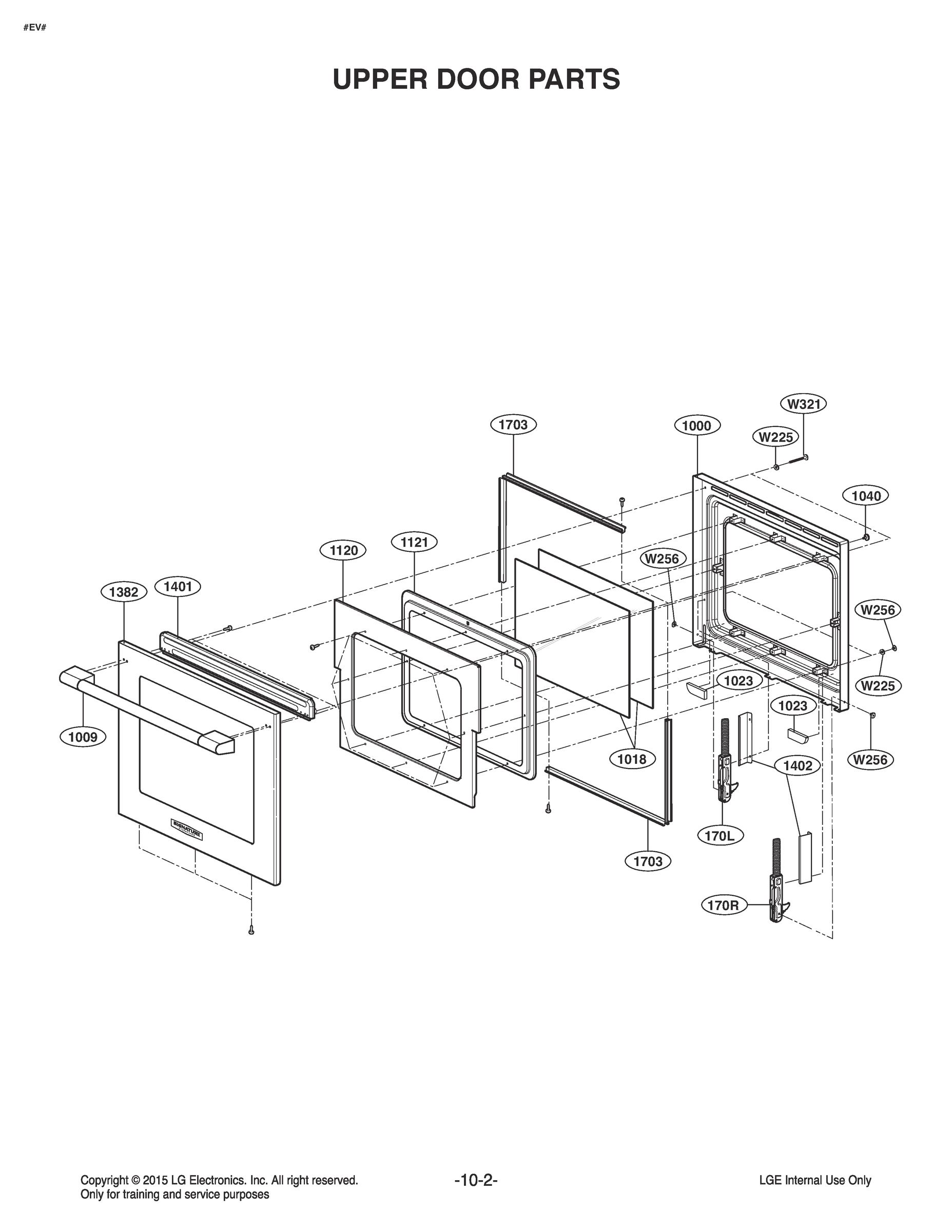 UPPER DOOR PARTS