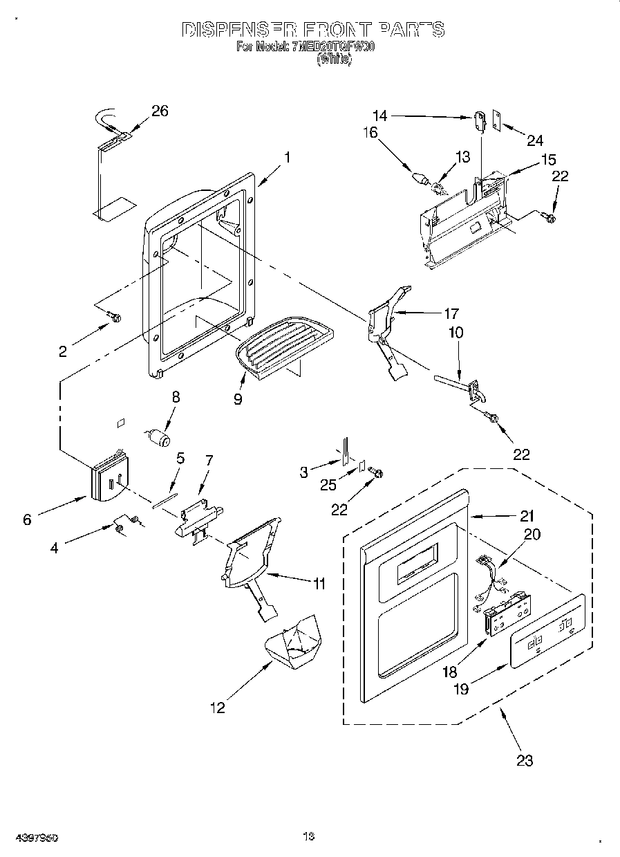 08 - DISPENSER FRONT