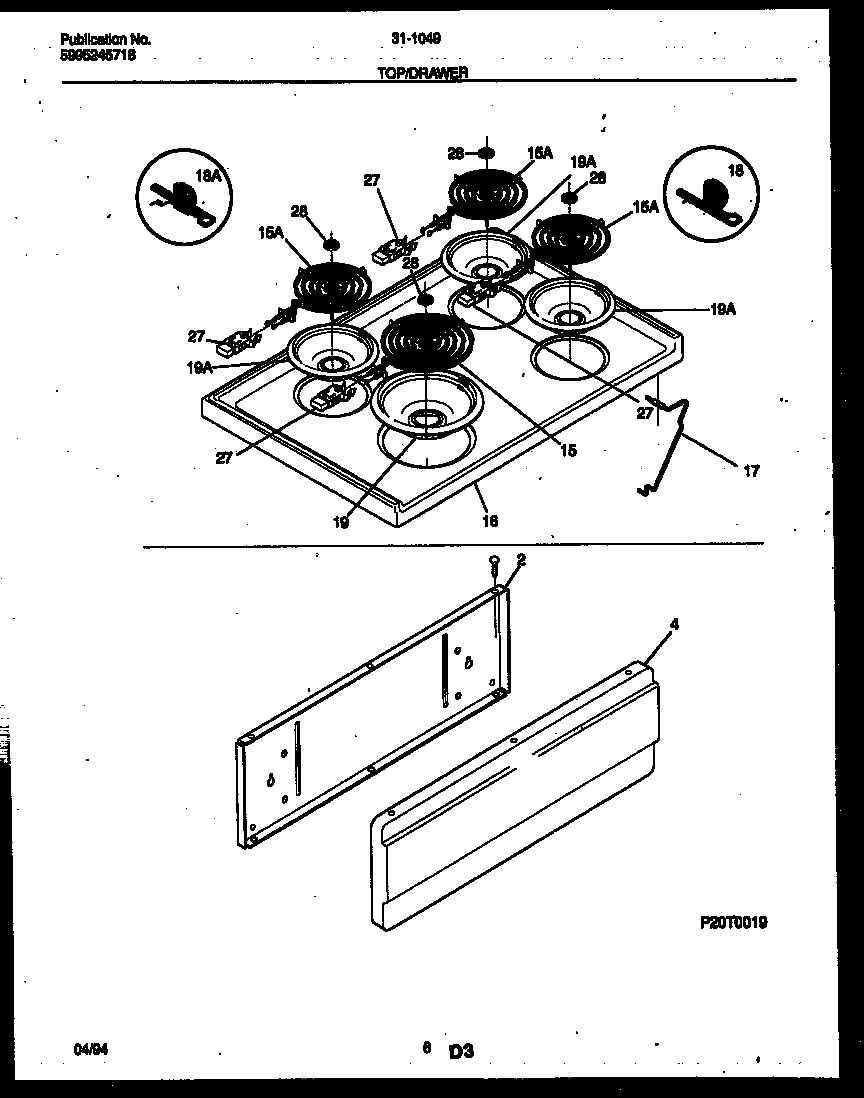 04 - COOKTOP AND DRAWER PARTS