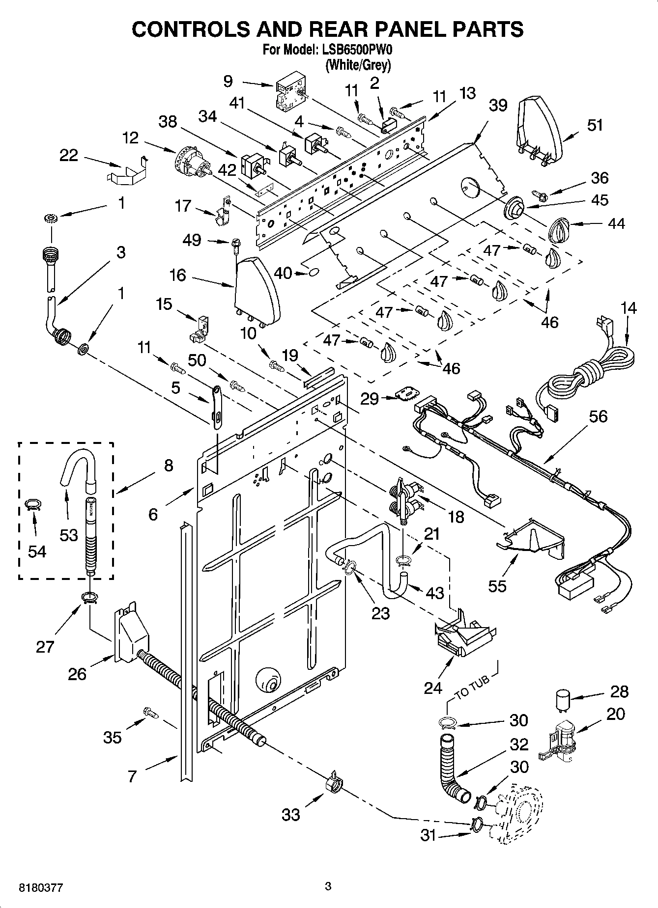 02 - CONTROLS AND REAR PANEL PARTS