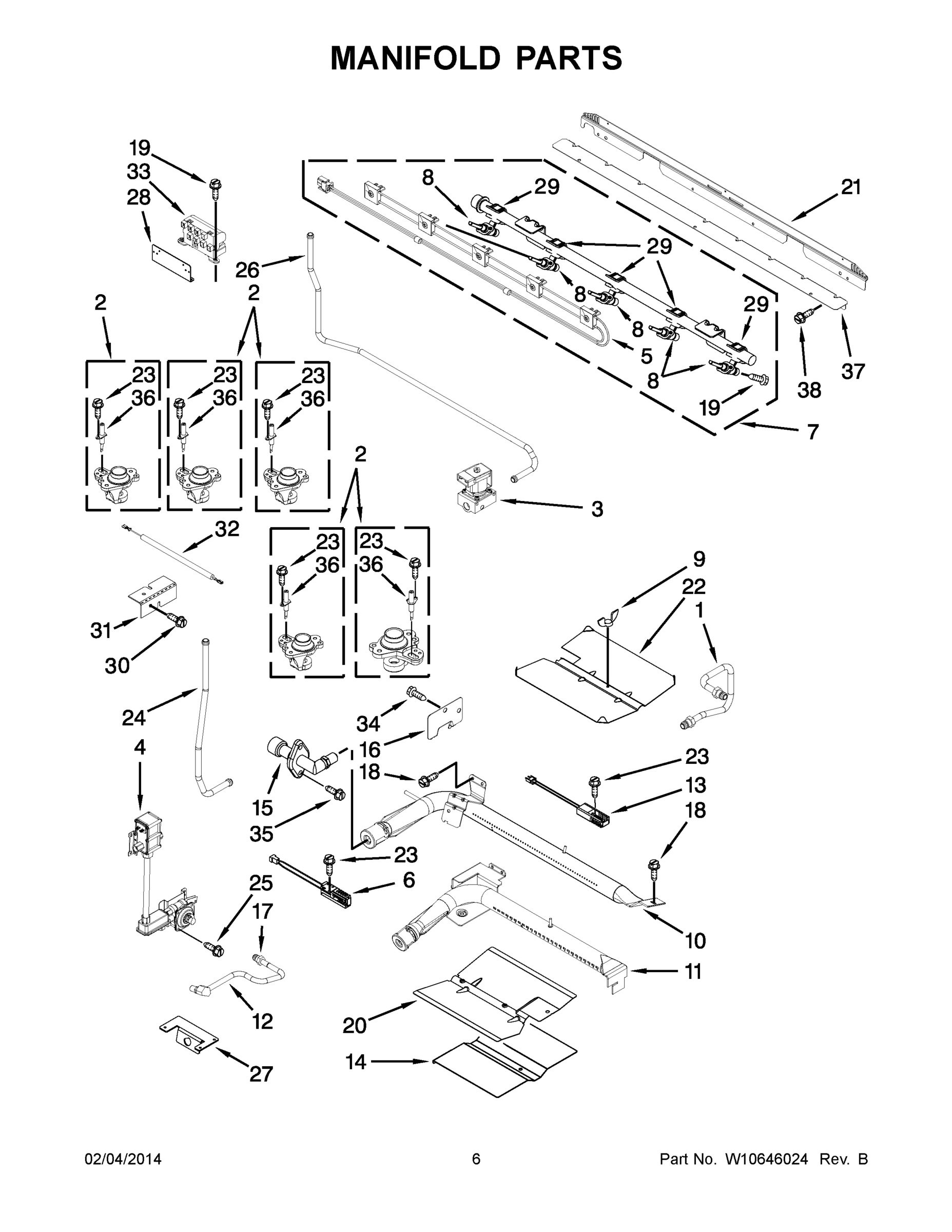 04 - MANIFOLD PARTS