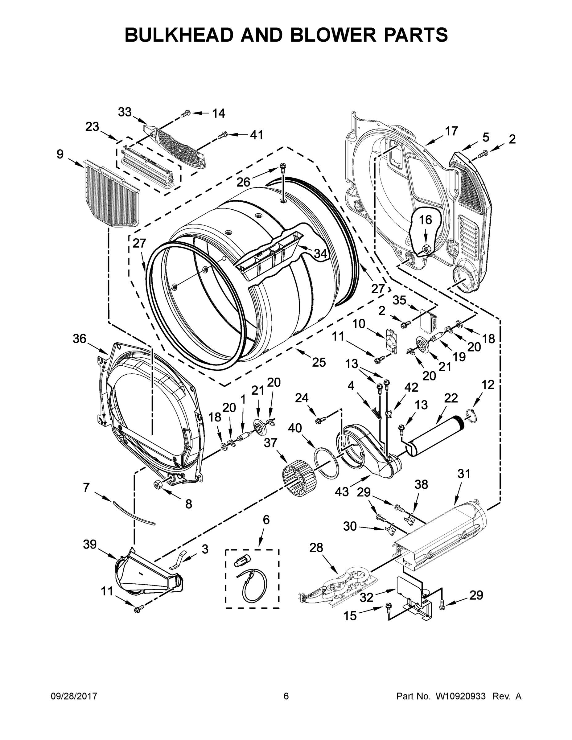 04 - BULKHEAD AND BLOWER PARTS