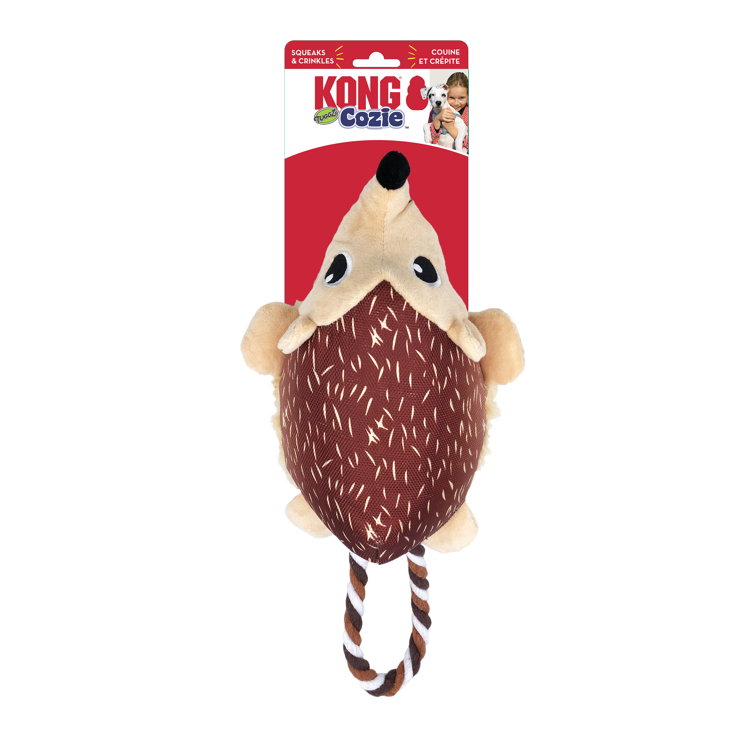 Cozie Tuggz Hedgehog onpack product image