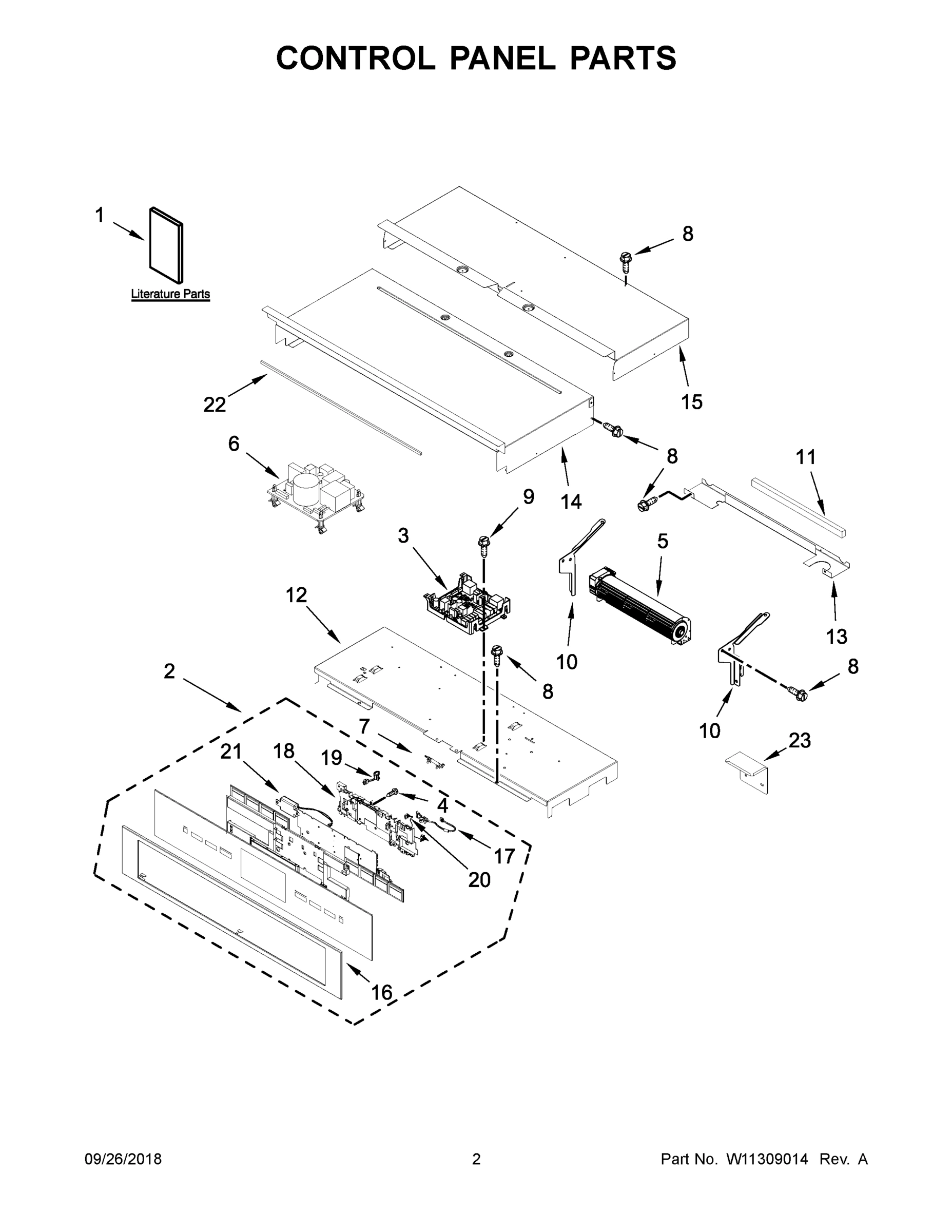 02 - CONTROL PANEL PARTS